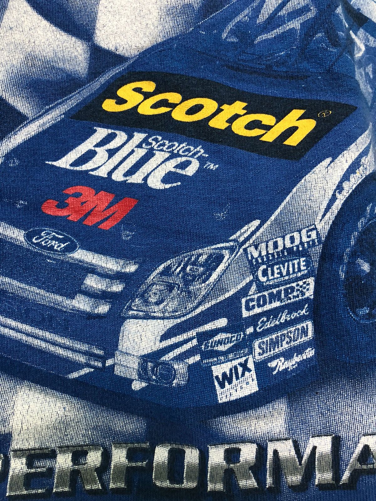 Sports Specialties × Vintage Grey Biffle 3M Performance Driven No.6 Graphic Blue Tee Size US L / EU 52-54 / 3 - 7 Thumbnail