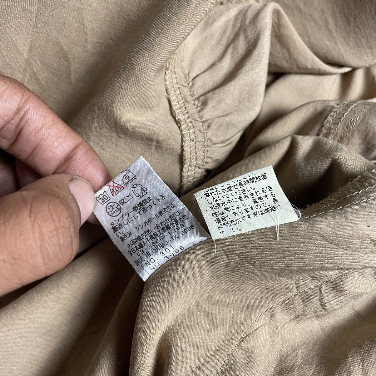 Japanese Brand × Kansai Yamamoto 🇯🇵 KANSAI BIS COLLECTION BUTTON UP LONG COAT JACKET Size M / US 6-8 / IT 42-44 - 10 Thumbnail