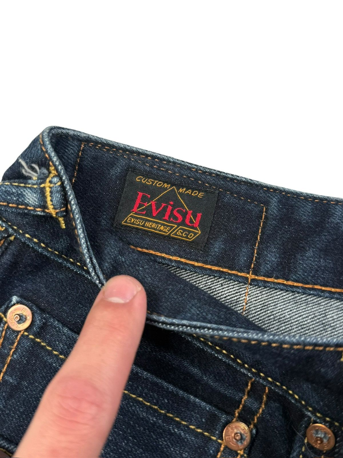 Evisu Evisu Seagull jeans Size US 34 / EU 50 - 5 Thumbnail