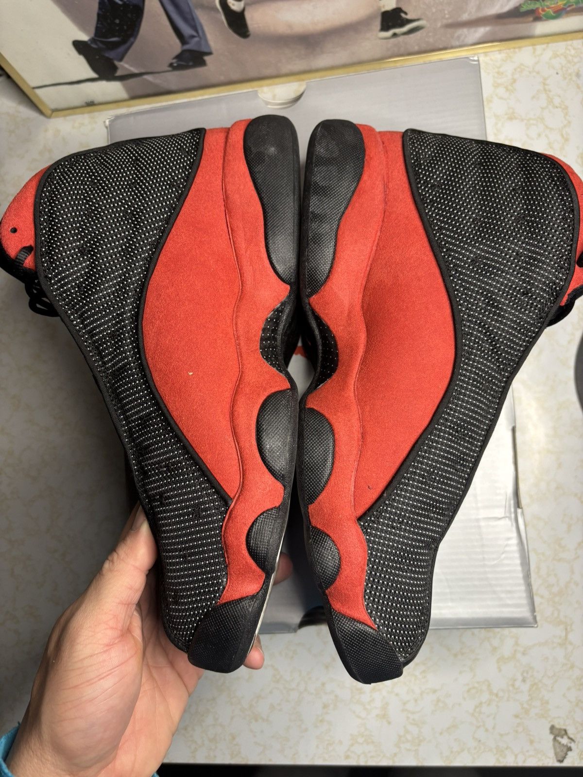 Jordan Brand Air Jordan 13 Retro 2017 Bred 2017 Size US 10 / EU 43 - 3 Thumbnail