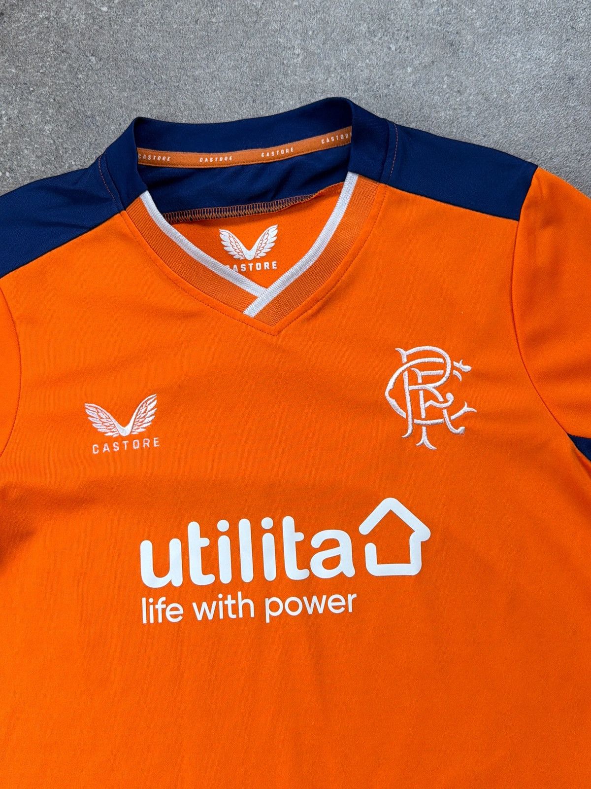 Castore Castore Glasgow Rangers FC Soccer Jersey Shirt Size US S / EU 44-46 / 1 - 4 Thumbnail