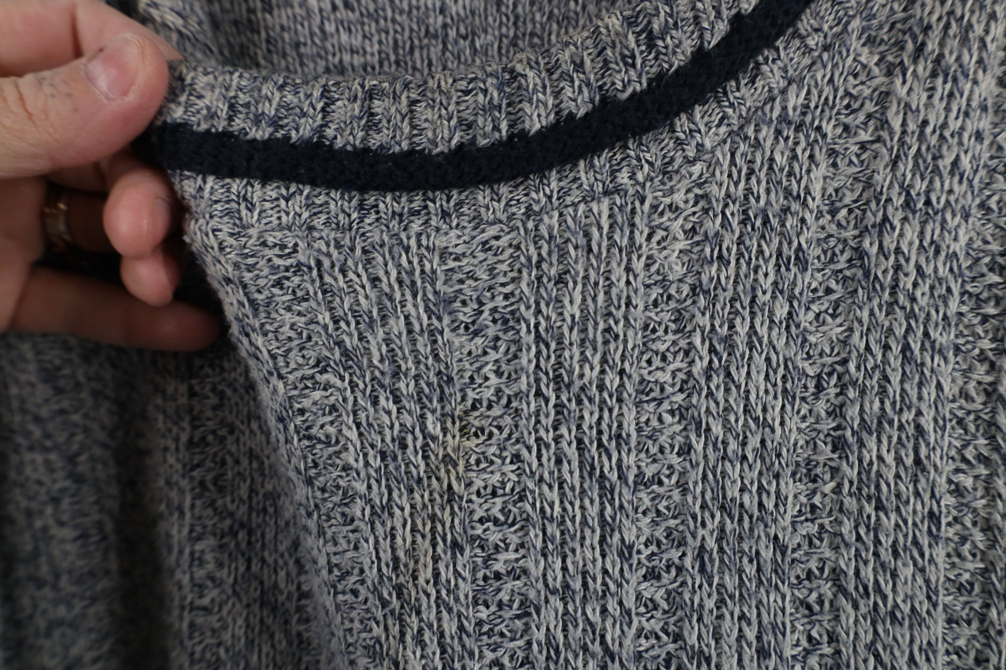 Vintage Vintage 90s Streetwear Fair Isle Ribbed Knit Sweater USA Size US L / EU 52-54 / 3 - 4 Thumbnail