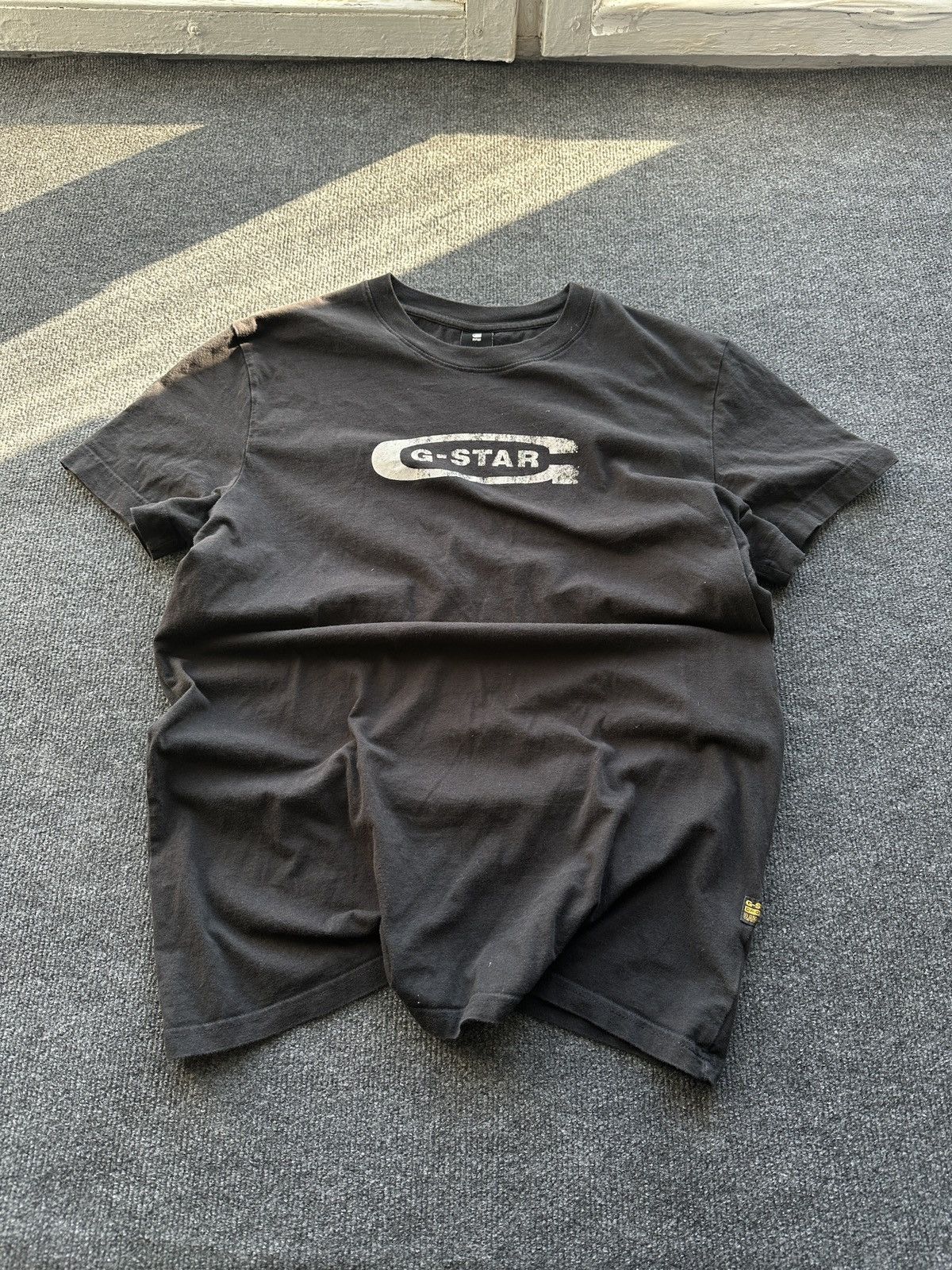G-Star 🚨 G STAR RAW SHORT SLEEVE T SHIRT RARE BLACK Size US L / EU 52-54 / 3 - 1 Thumbnail