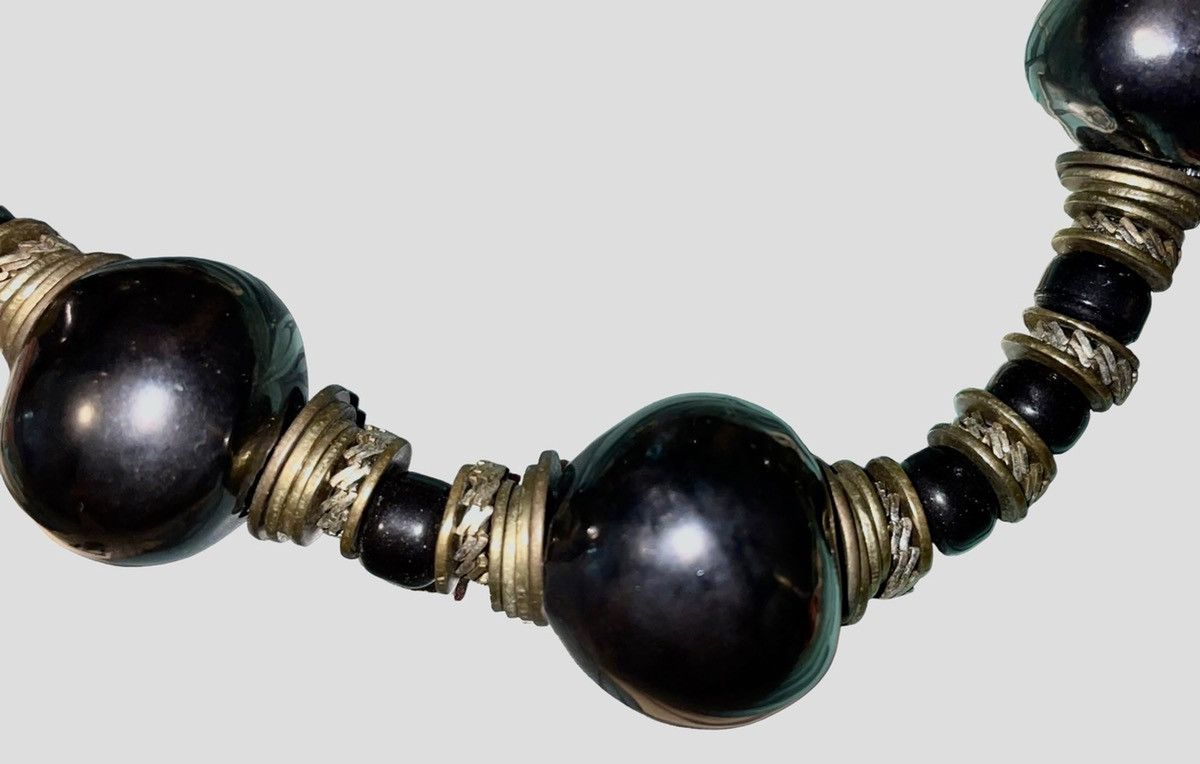 Vintage Estate 80’s Australian Tribe Hematite Necklace Size ONE SIZE - 8 Thumbnail