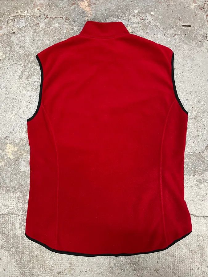 Prada 2000s Prada Red Linea Rossa Sleeveless Polar Fleece Vest Size US L / EU 52-54 / 3 - 2 Thumbnail