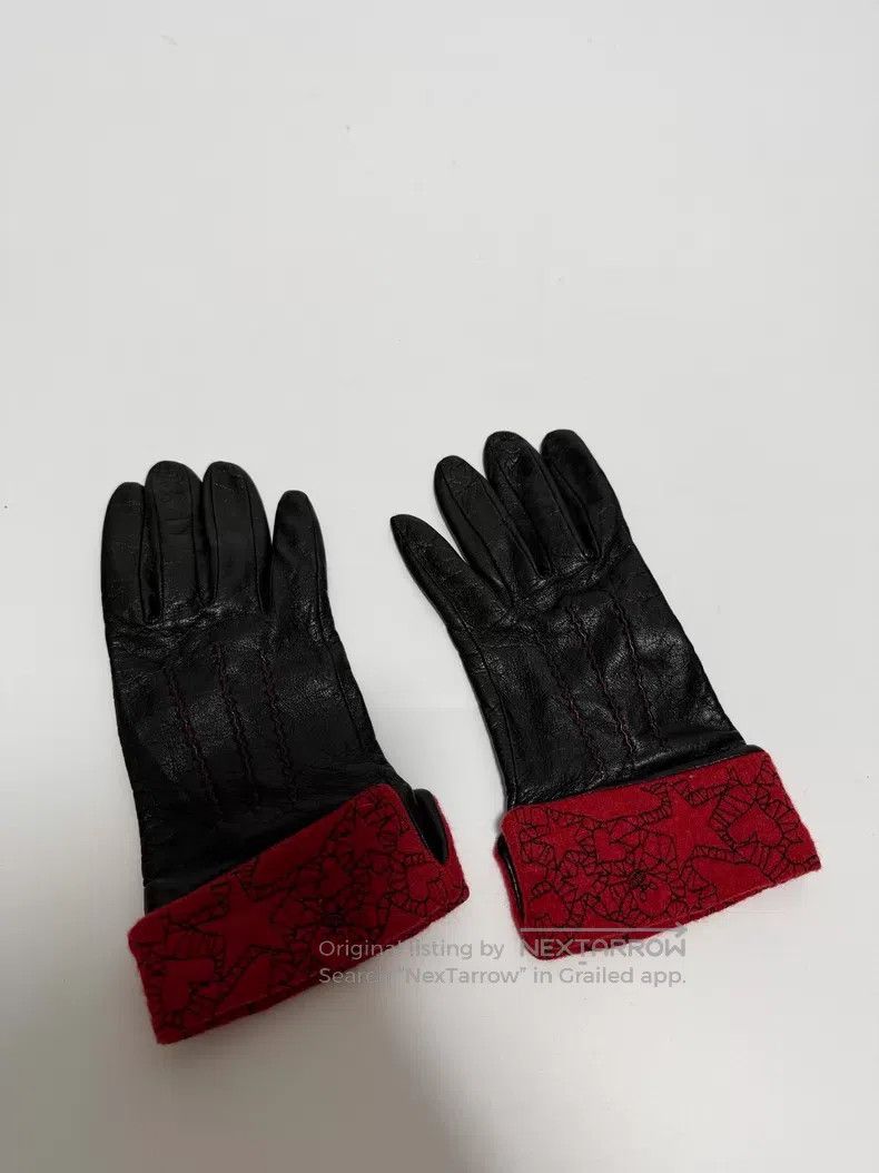 Vivienne Westwood Vivienne Westwood Finger Heart Gloves Leather Gloves Size ONE SIZE - 6 Thumbnail