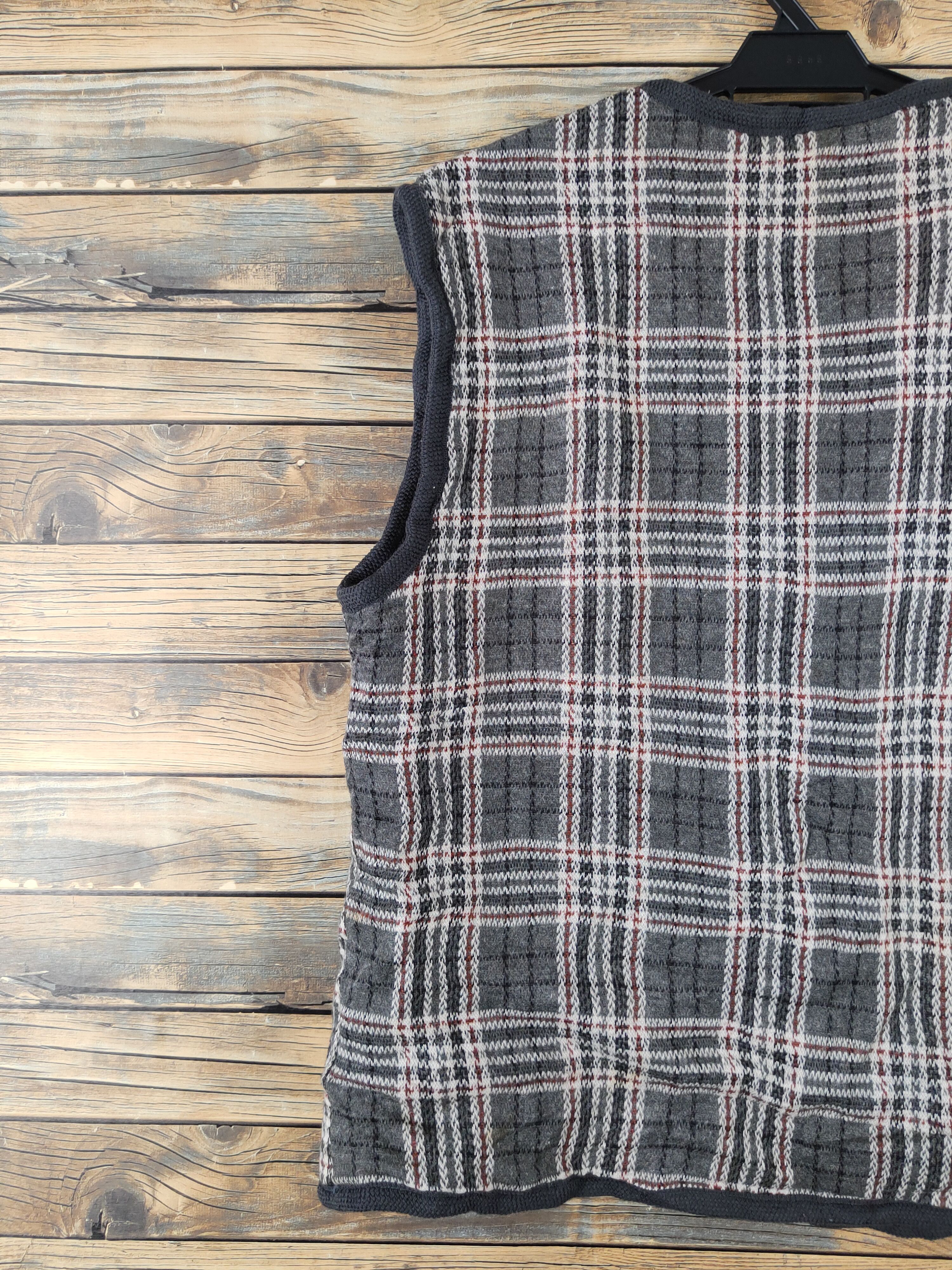 Japanese Brand × Vintage Vintage Furr Old Memories Dark Gray Vests Size US L / EU 52-54 / 3 - 9 Thumbnail