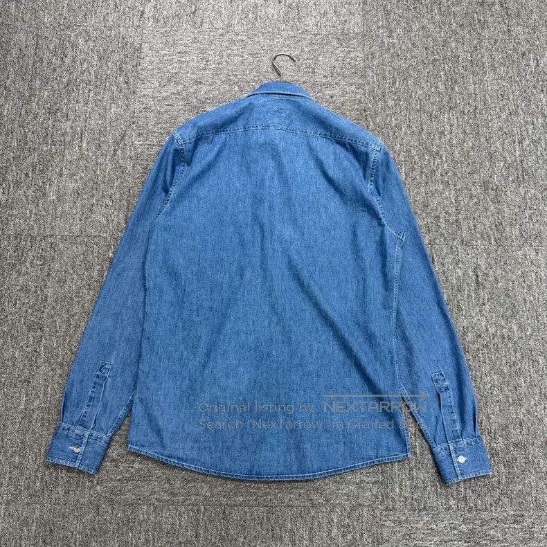 Hermes Hermes size 38 Pocket denim shirt Size US S / EU 44-46 / 1 - 5 Thumbnail