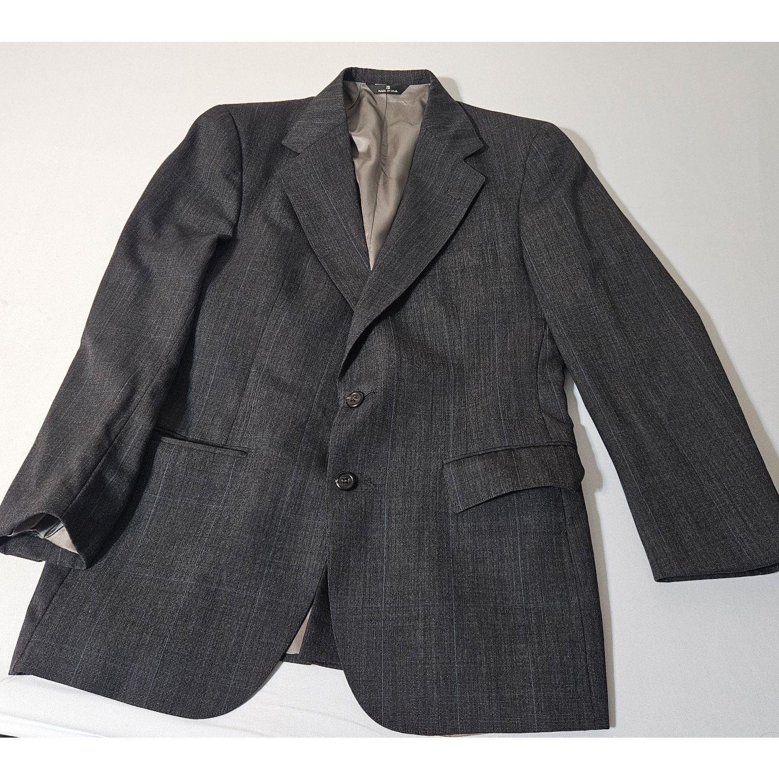 Ralph Lauren VTG Polo University Club Ralph Lauren Wool Blazer Coat 38 Size 38R - 2 Thumbnail