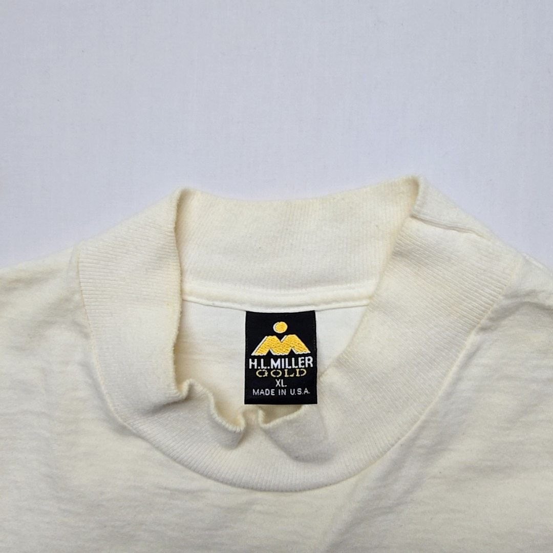 Vintage Vintage Denver Post Shirt Long Sleeve XL Mock Neck Tee Size US XL / EU 56 / 4 - 7 Thumbnail