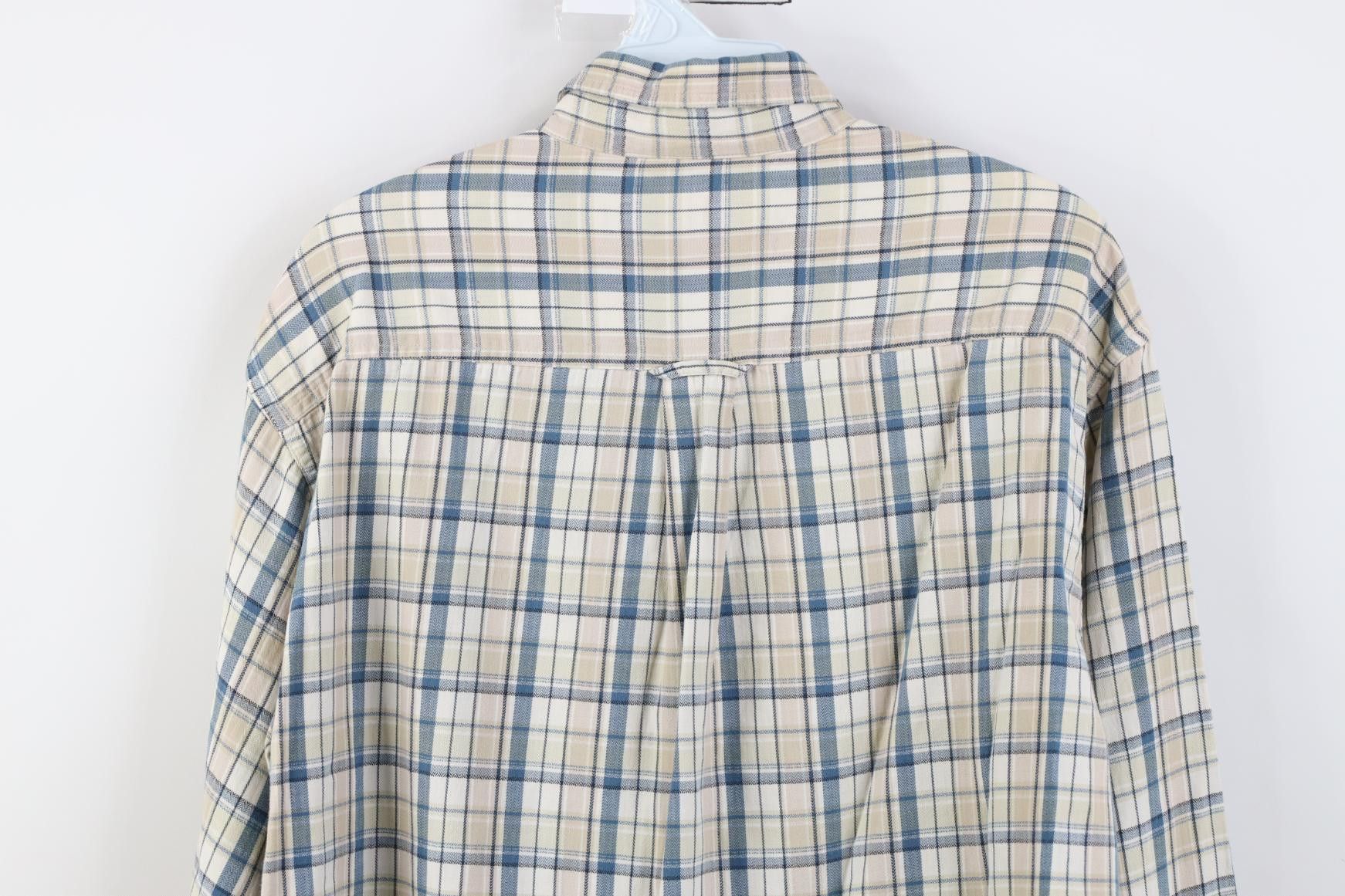 Vintage Vintage 90s Streetwear Collared Button Down Shirt Plaid Size US M / EU 48-50 / 2 - 13 Thumbnail