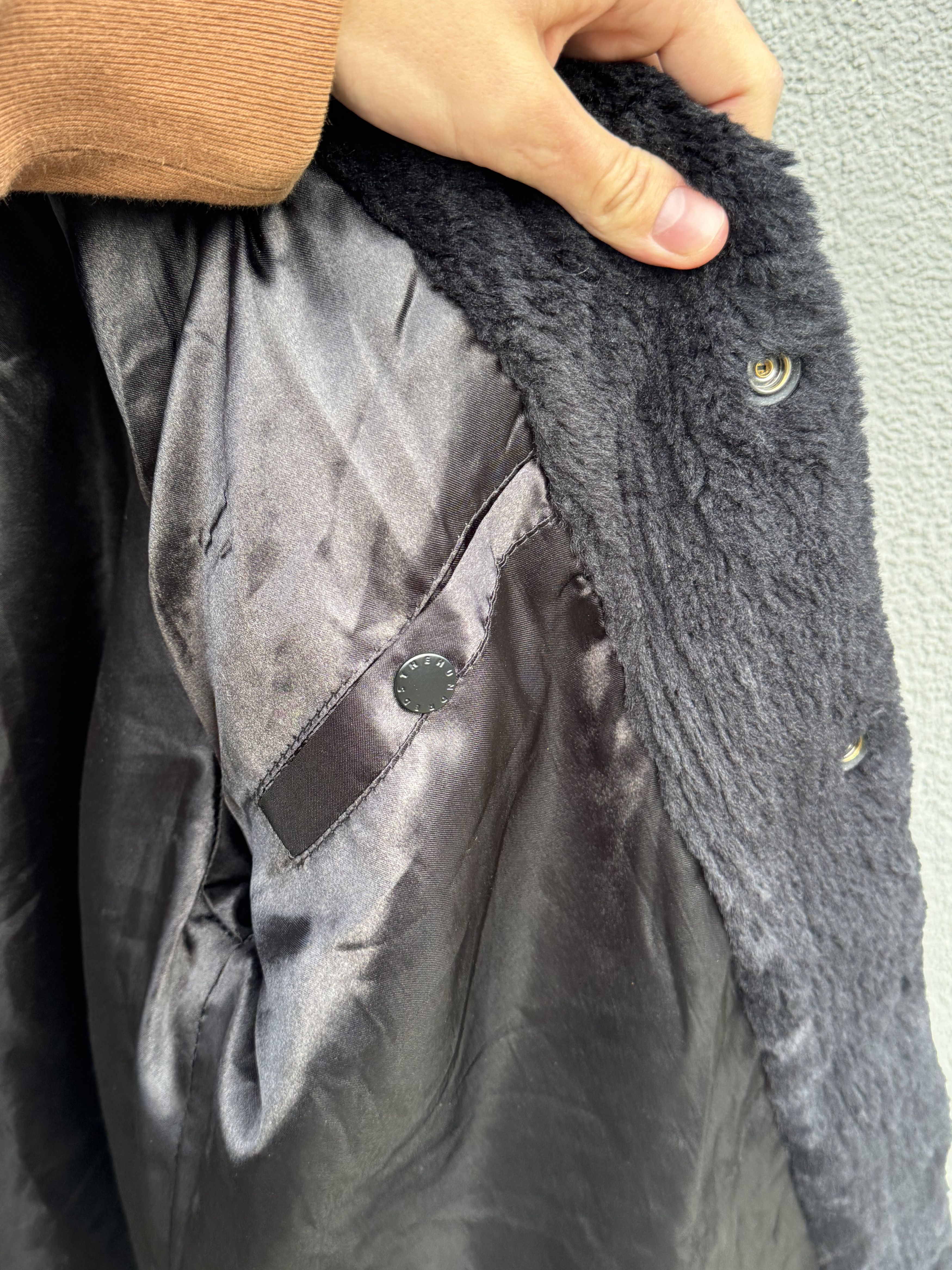 Japanese Brand The Hundreds Black Fur Jacket Size L Size US L / EU 52-54 / 3 - 11 Thumbnail