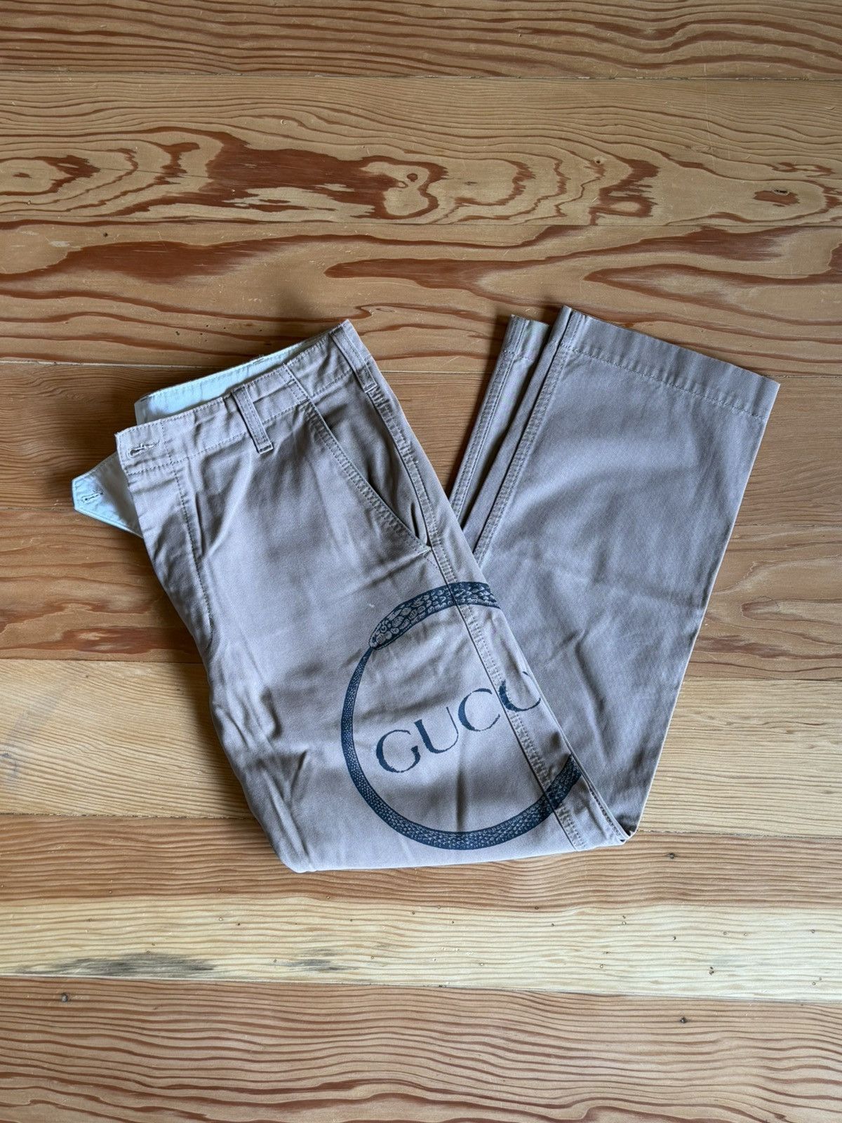 Gucci Gucci snake khali trousers Size US 32 / EU 48 - 5 Thumbnail