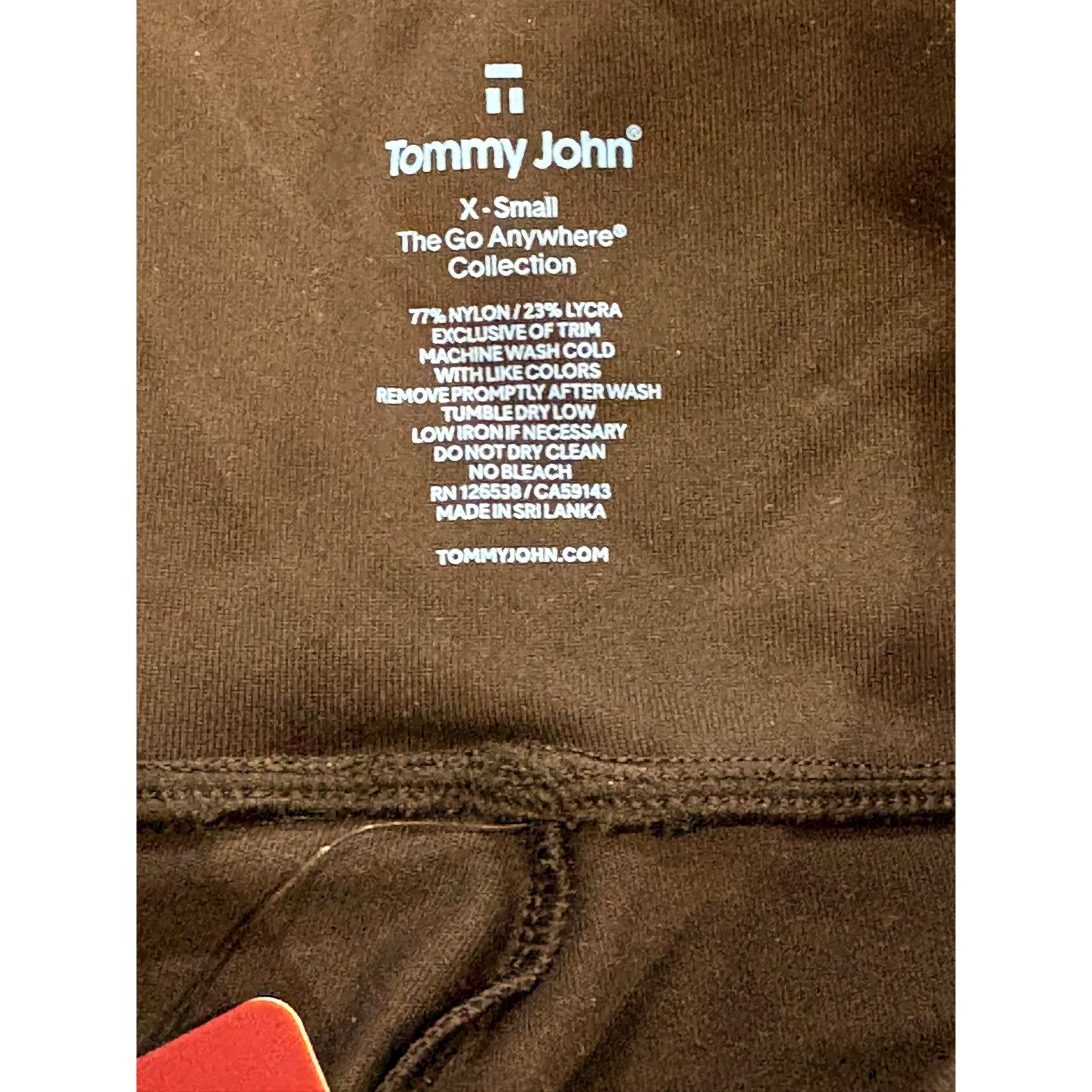 Other Tommy John Go Anywhere Leggings Black Women's XS New with Ta Size 22" - 5 Thumbnail