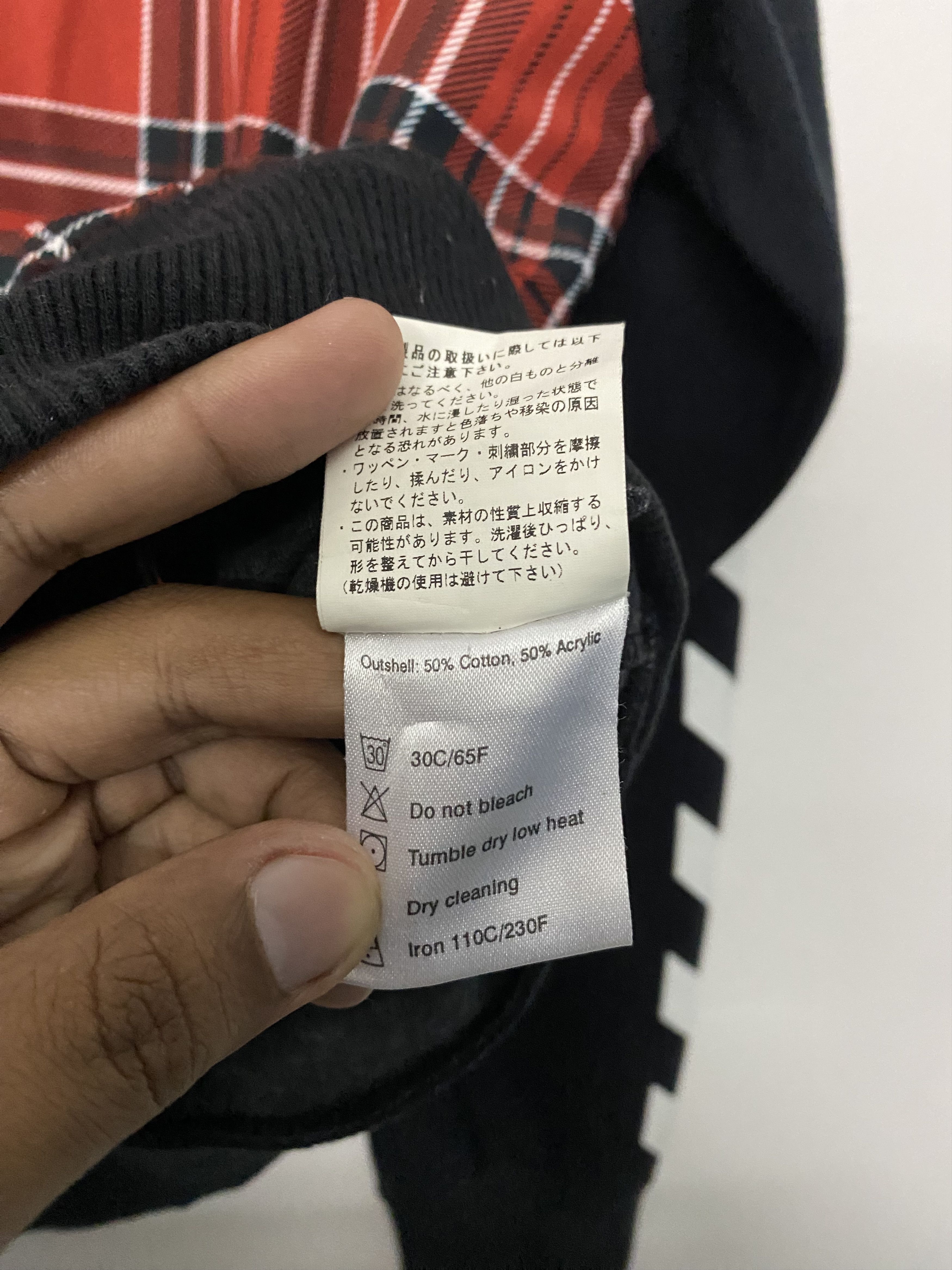 Hummel Hummel JPN Market Tartan Plaid Track Jacket Unique Design Size US L / EU 52-54 / 3 - 9 Thumbnail