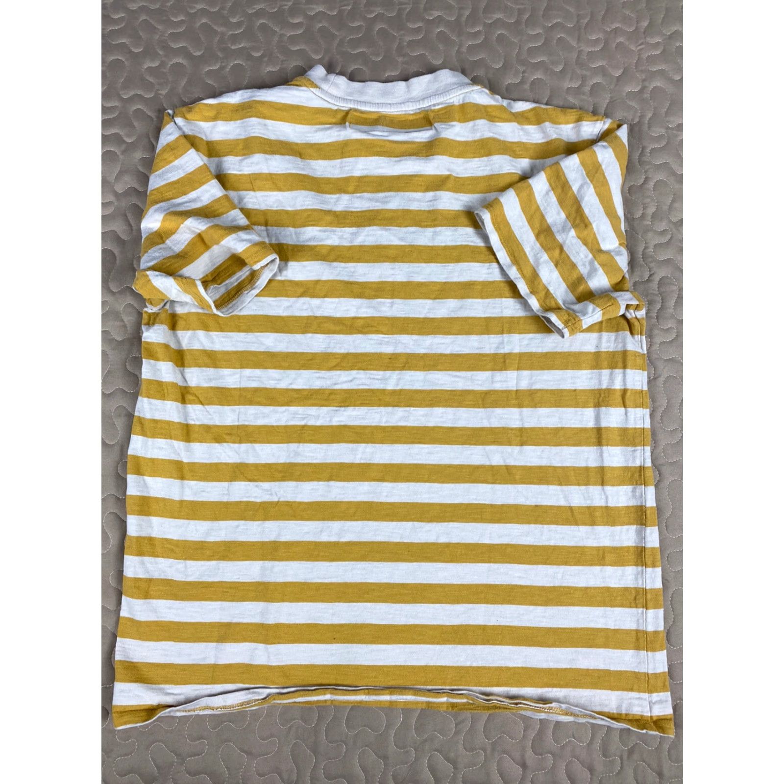Guess Guess Jesns Los Angeles Yellow Stripes Embroderd logo T Shirt Mens M Size US M / EU 48-50 / 2 - 4 Thumbnail