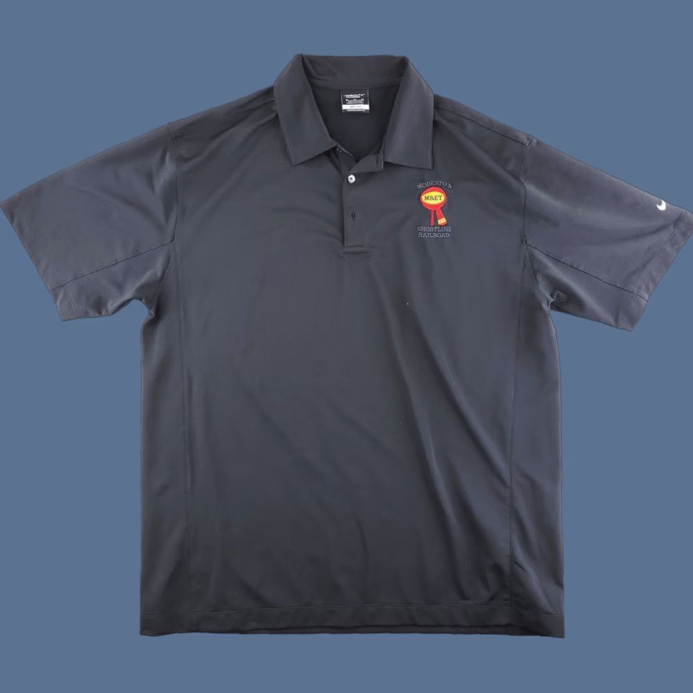 Nike Nike Golf Polo Shirt Mens XL Black Tour Performance Dry Sphere Diamond Textured Polo Size US XL / EU 56 / 4 - 1 Thumbnail