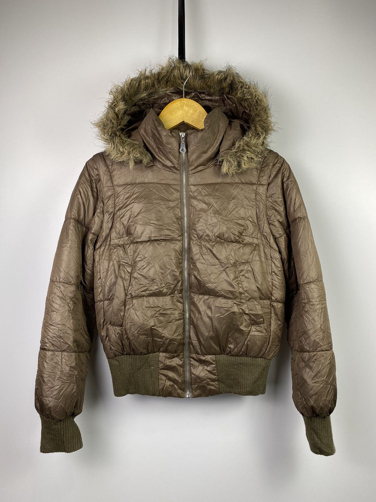 If Six Was Nine × Japanese Brand × Le Grande Bleu (L.G.B.) Fur puffer japanese ingni jacket Size US S / EU 44-46 / 1 - 2 Thumbnail
