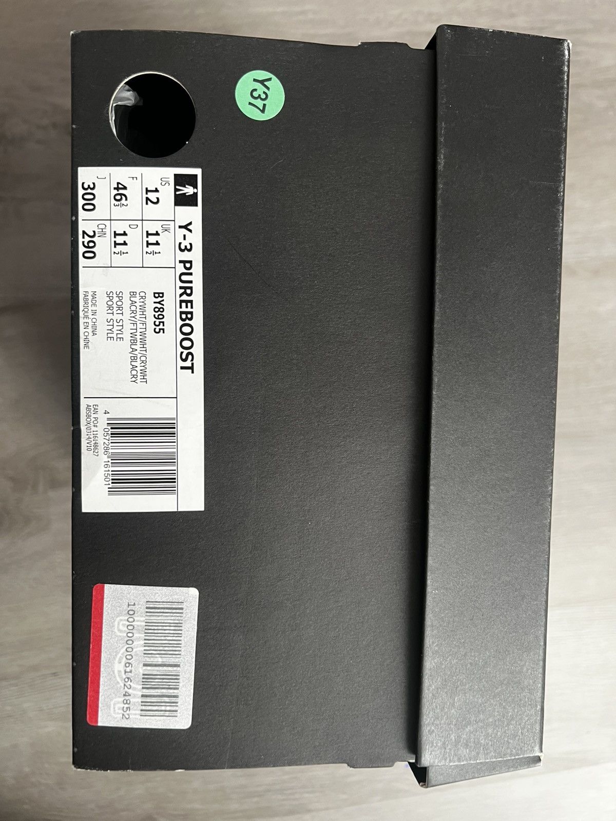 Adidas Adidas Y-3 Pureboost Size US 12 / EU 45 - 8 Thumbnail
