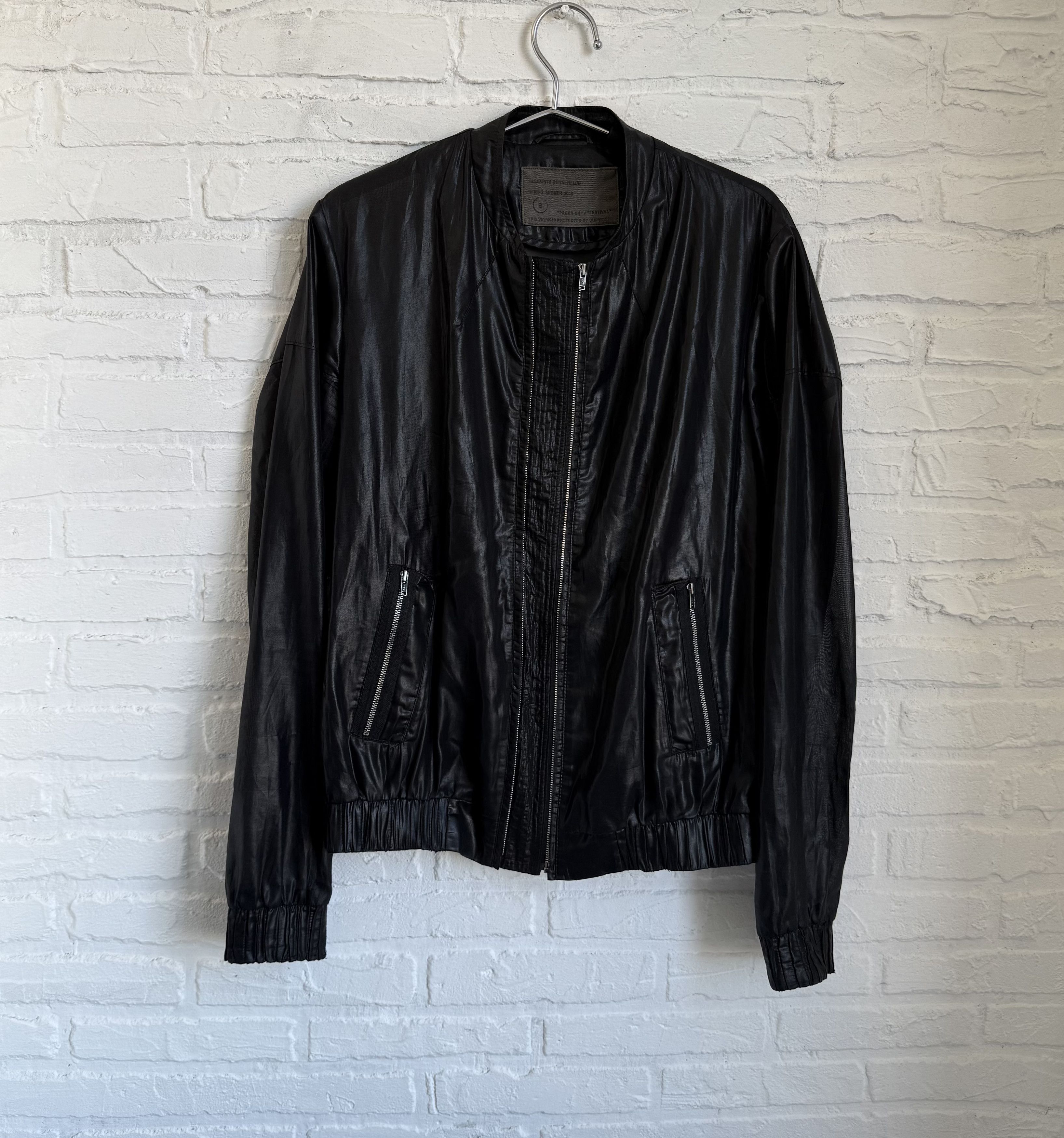 Allsaints RARE 2008 Allsaints NY slither avantgarde jacket Size US S / EU 44-46 / 1 - 1 Thumbnail