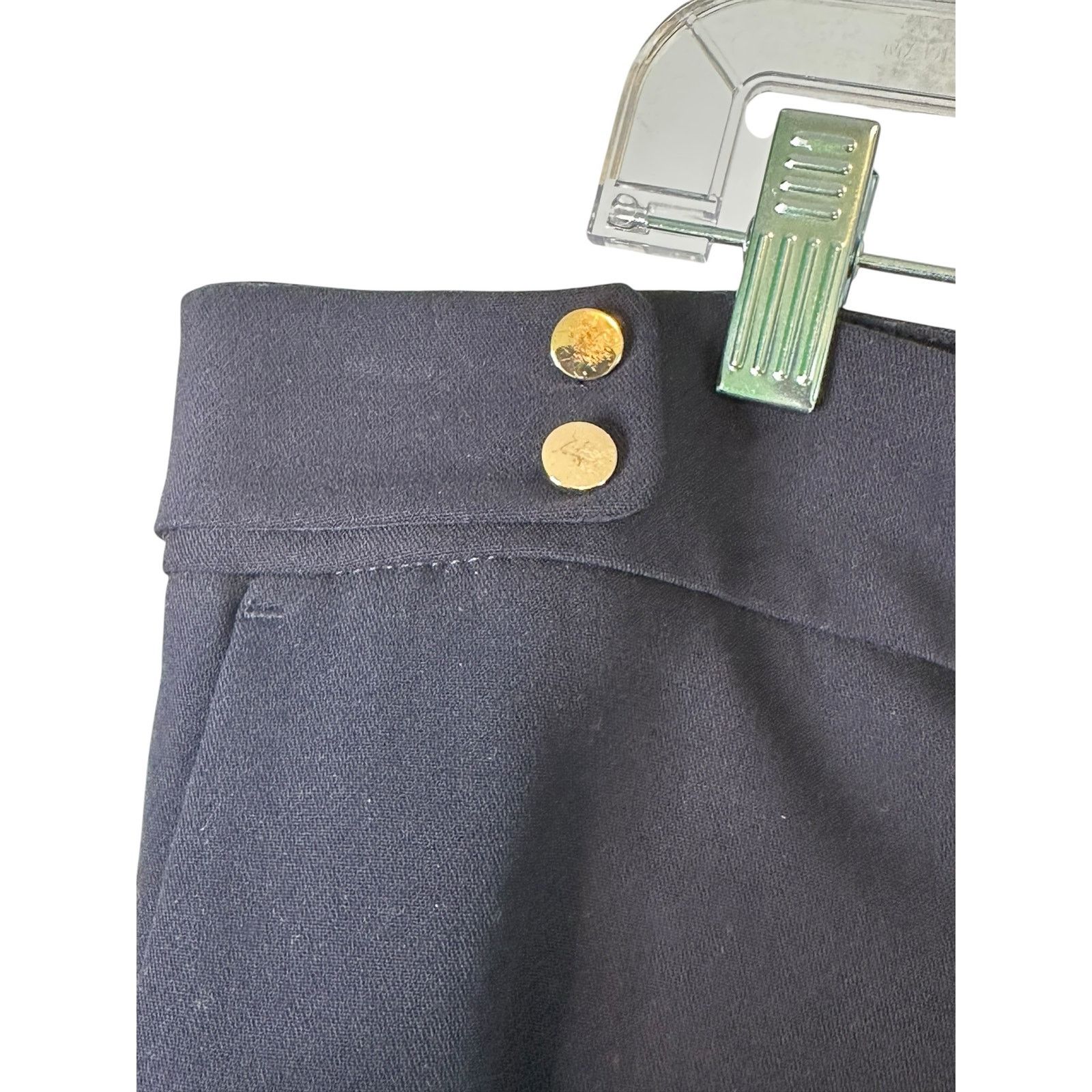 Loft LOFT blue Marissa navy blue dress trousers pants size 16P Size 40" / US 18 - 11 Thumbnail