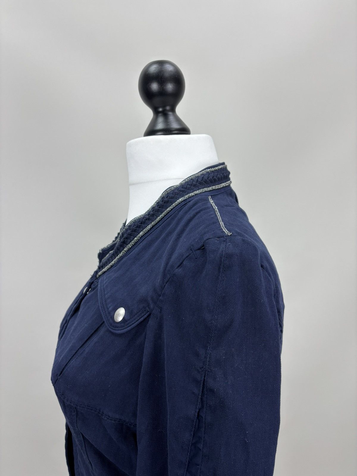 Other Womens jacket High Use Size 46 Color Blue Size L / US 10 / IT 46 - 9 Thumbnail