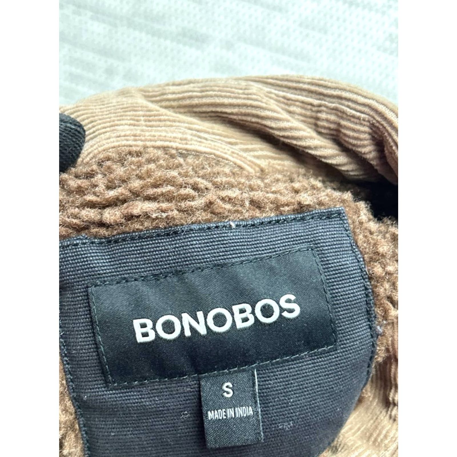 Bonobos Bonobos Jacket Mens S Gray Cotton Canvas Bomber Lined Hoodie Style? Size US S / EU 44-46 / 1 - 3 Thumbnail