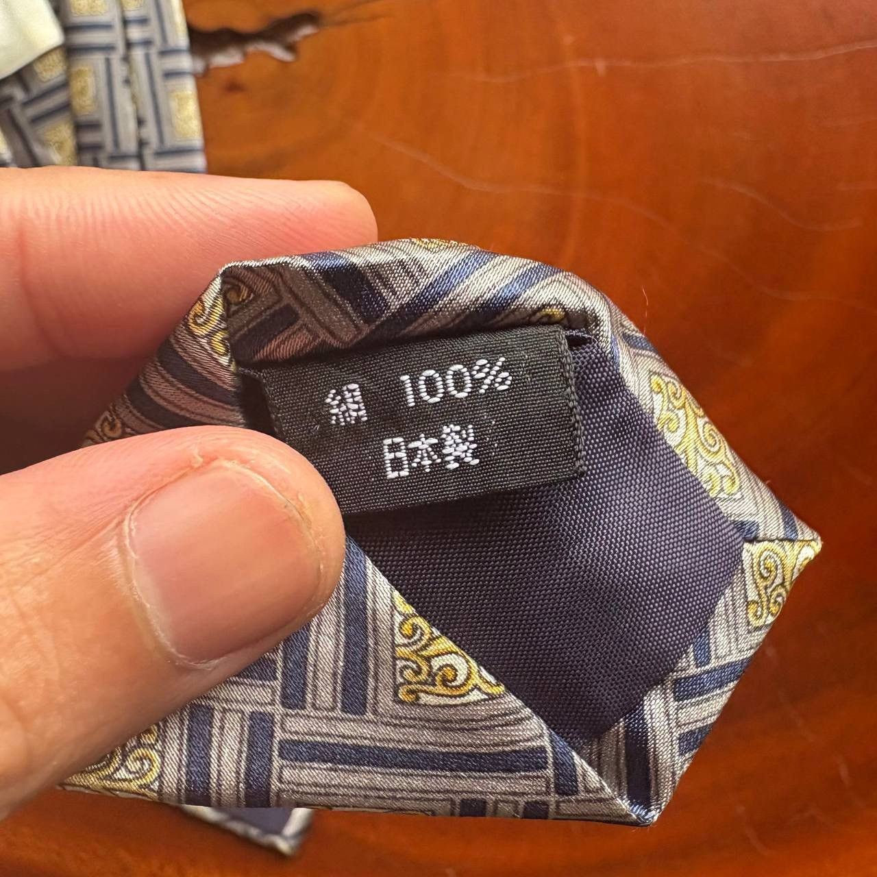 Pierre Balmain Pierre Balmain Paris PAR Vent Vent Necktie Size ONE SIZE - 8 Thumbnail