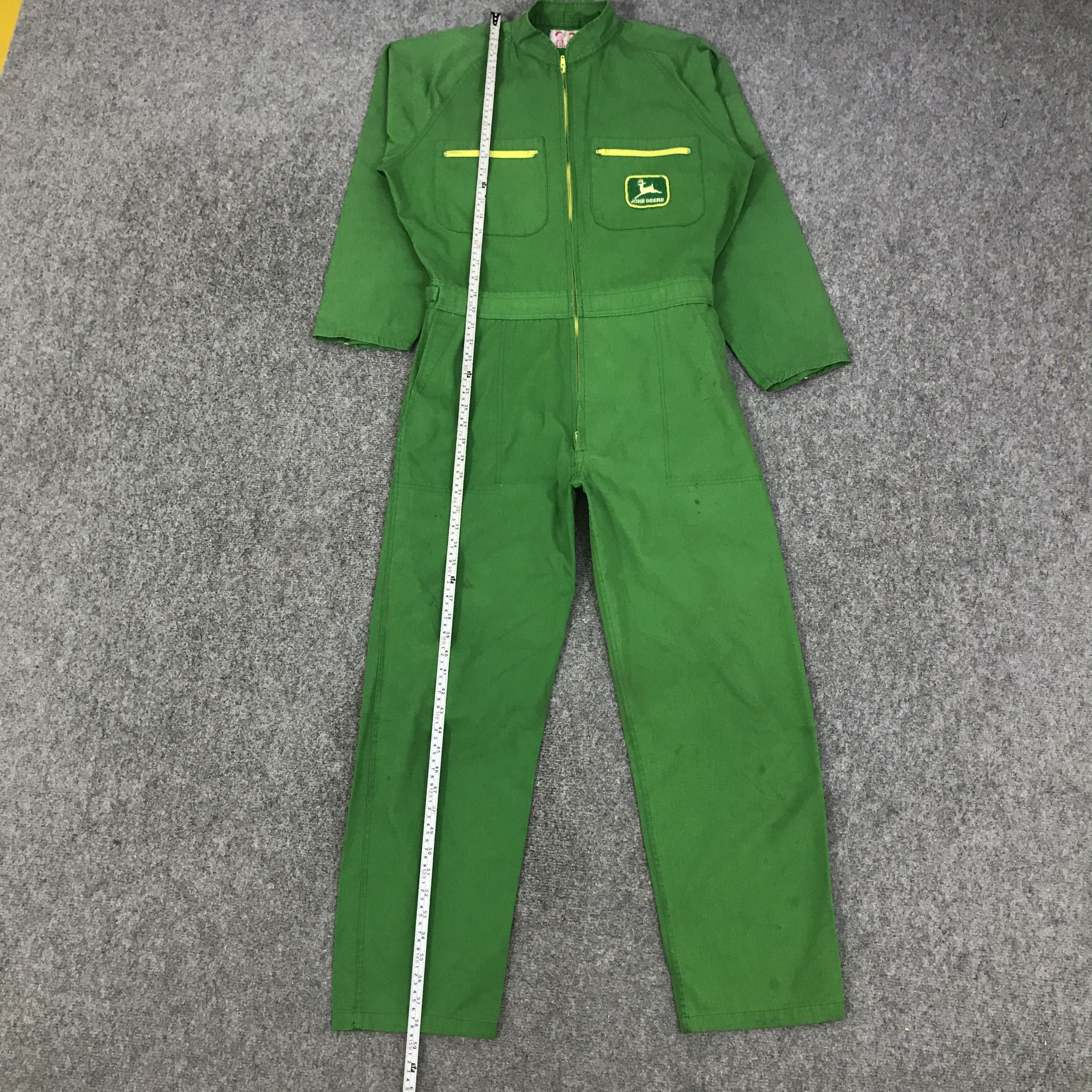 John Deere Vintage John deere coverall jacket K95B10 Size US L / EU 52-54 / 3 - 7 Thumbnail