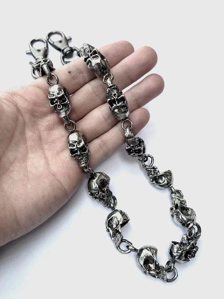 Jewelry Skull Linked Waist Chain Size ONE SIZE - 2 Thumbnail