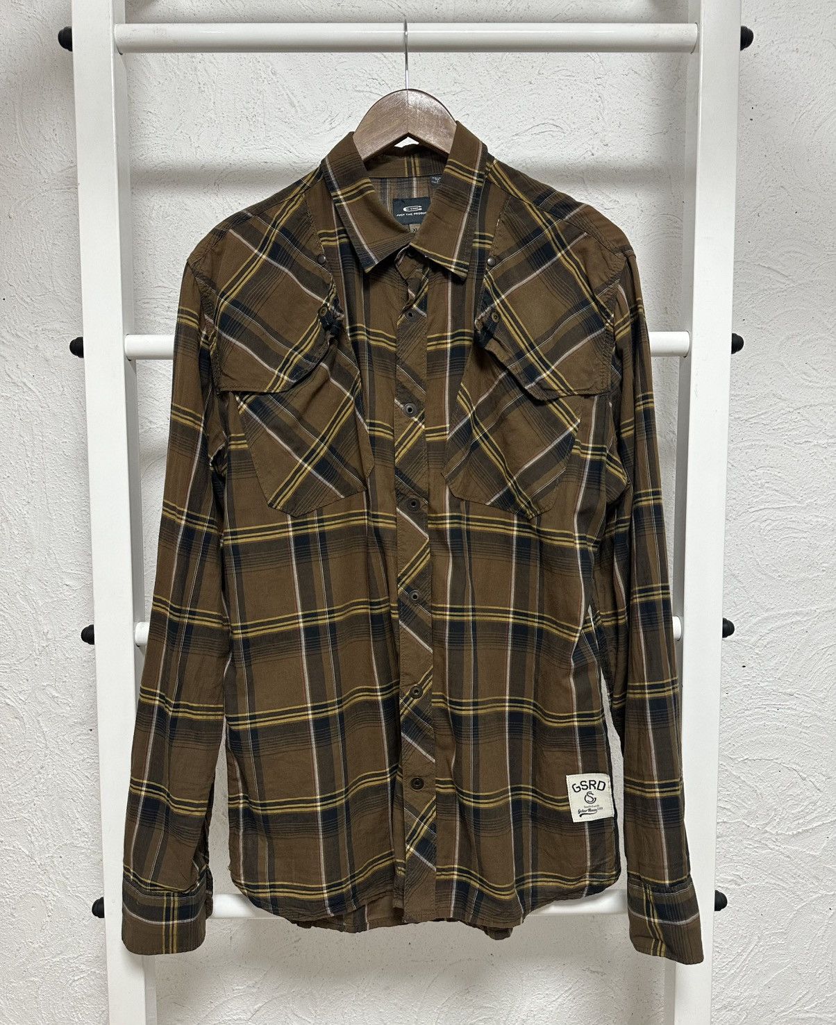 G-Star G-Star Raw Shirt GS3301 Size XL Casual Denim Style Size US XL / EU 56 / 4 - 1 Thumbnail