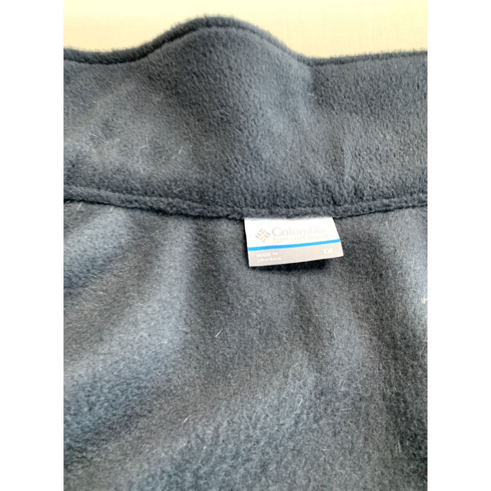 Vintage Columbia Vest Womens Plus Size 1X Charcoal Fleece Sleeveless Full Zip Pockets NWT12560 Size XL / US 12-14 / IT 48-50 - 5 Thumbnail
