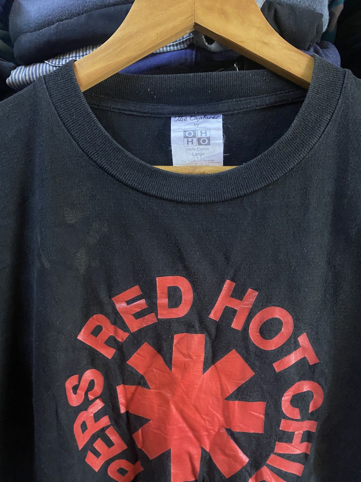 Band Tees × Vintage Vtg 90s Red hot chili peppers Rock Band single stitch tee Size US L / EU 52-54 / 3 - 8 Thumbnail