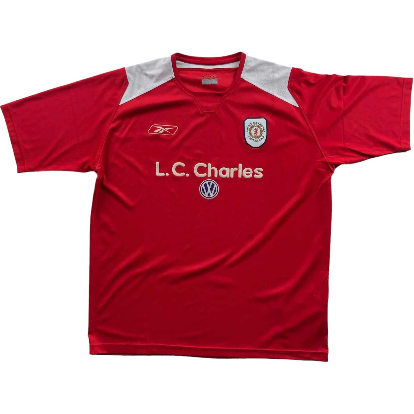 Reebok Crewe Alexandra 2004-05 Reebok home football jersey size XXL Size US XXL / EU 58 / 5 - 1 Thumbnail