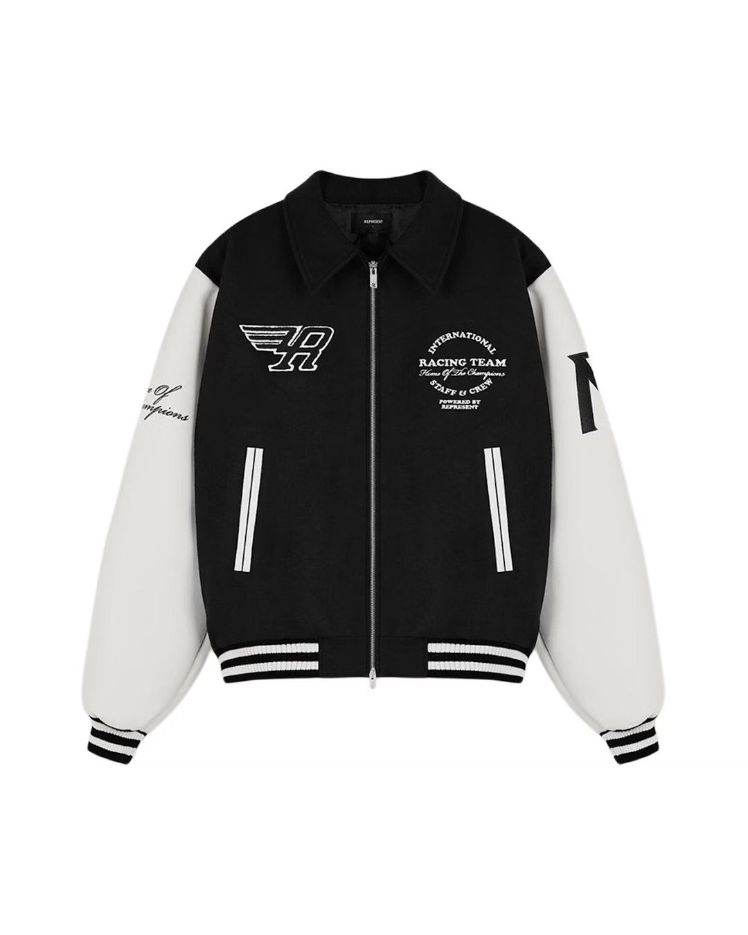 Represent Clo. FW22 Racing Team Varsity Jacket Size US XXL / EU 58 / 5 - 1 Thumbnail