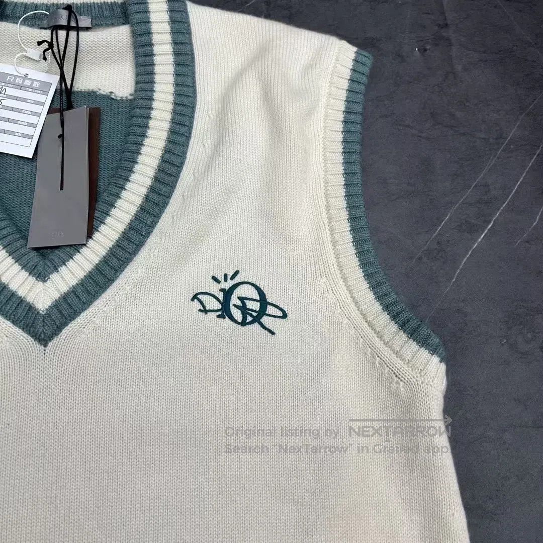 Dior Dior Ghost Face Knit Cashmere Vest| Size M / US 6-8 / IT 42-44 - 4 Thumbnail
