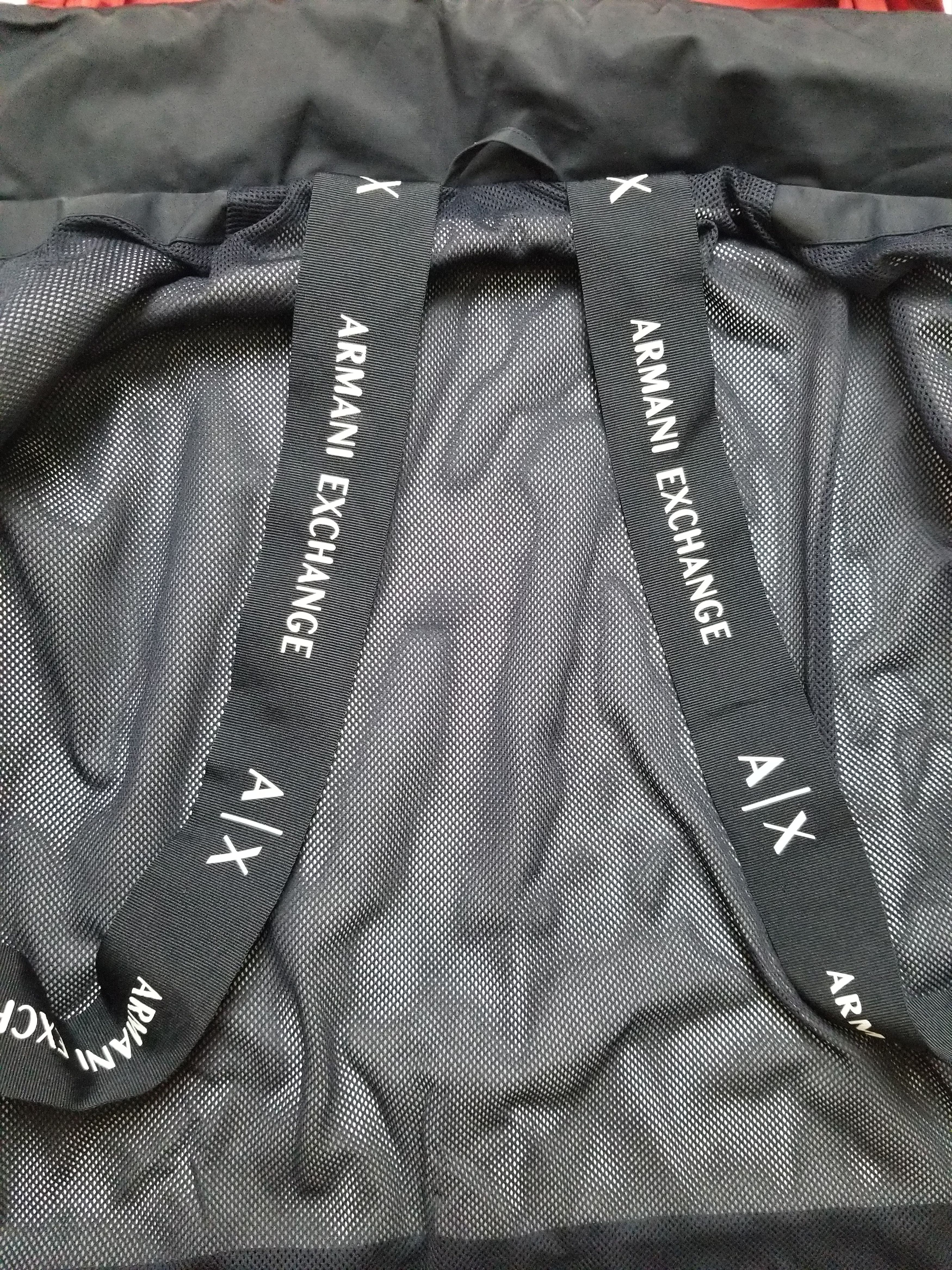 Armani Exchange Armani Exchange Hood Hoodie Zip Up Rain Jacket Coat Navy Size US XXL / EU 58 / 5 - 11 Thumbnail