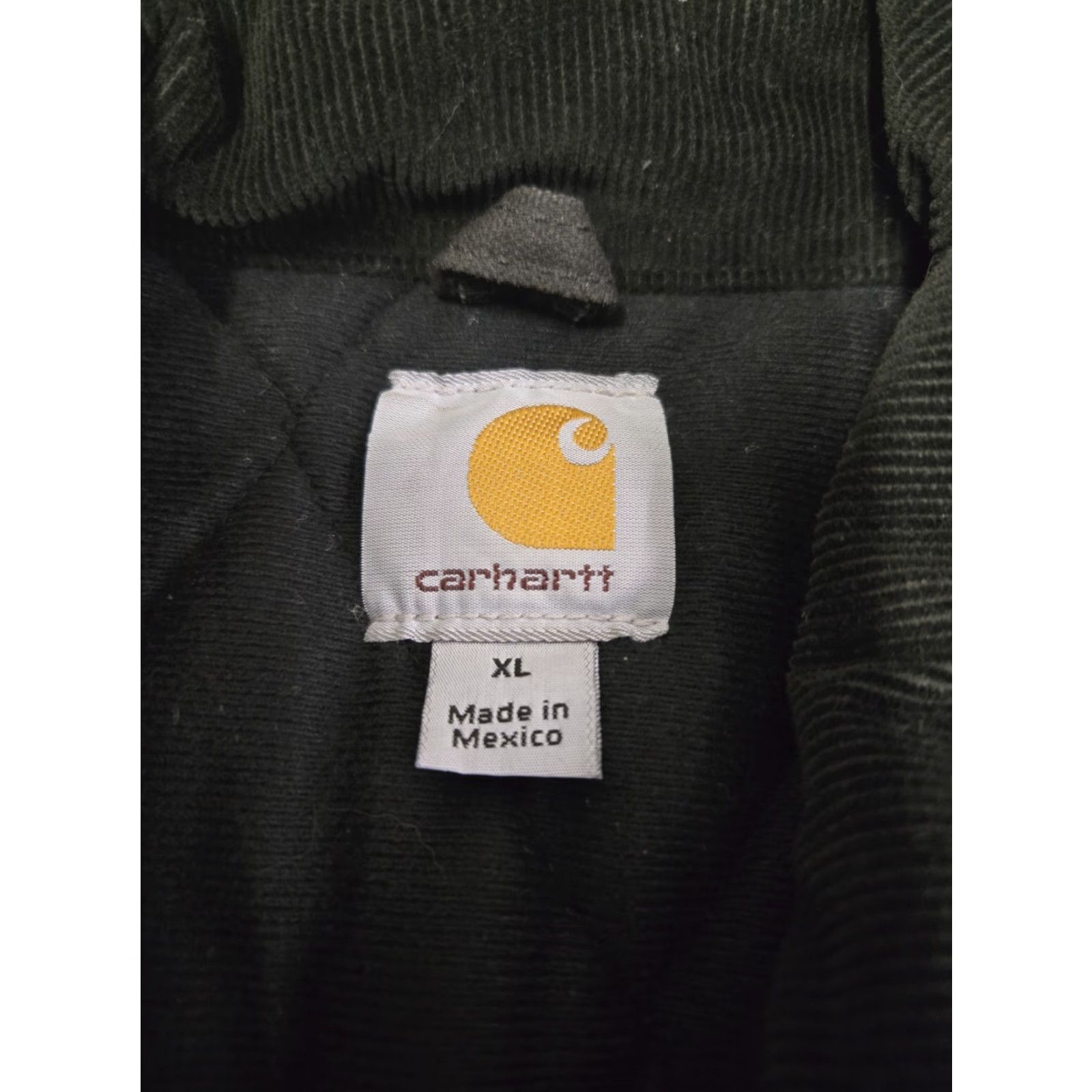 Carhartt VINTAGE Carhartt Santa Fe Canvas Jacket Mens XL Black Quilted Corduroy Bomber Jacket Size US XL / EU 56 / 4 - 6 Thumbnail