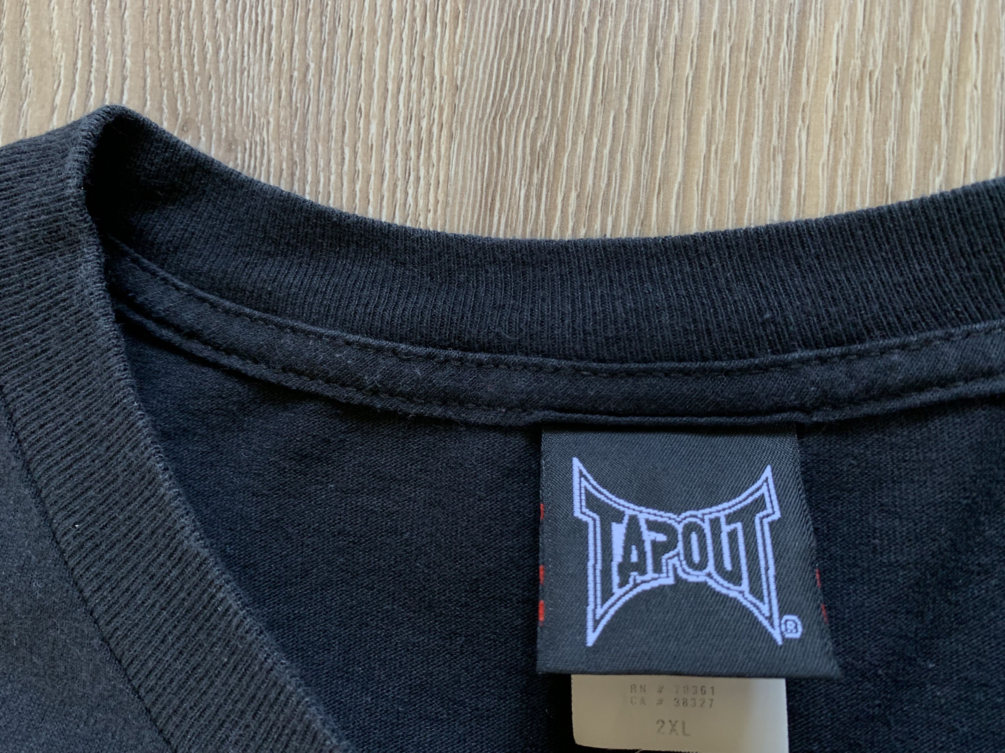Tapout × Vintage Rare Tapout Vintage Overprint T Shirt Size US XXL / EU 58 / 5 - 8 Thumbnail