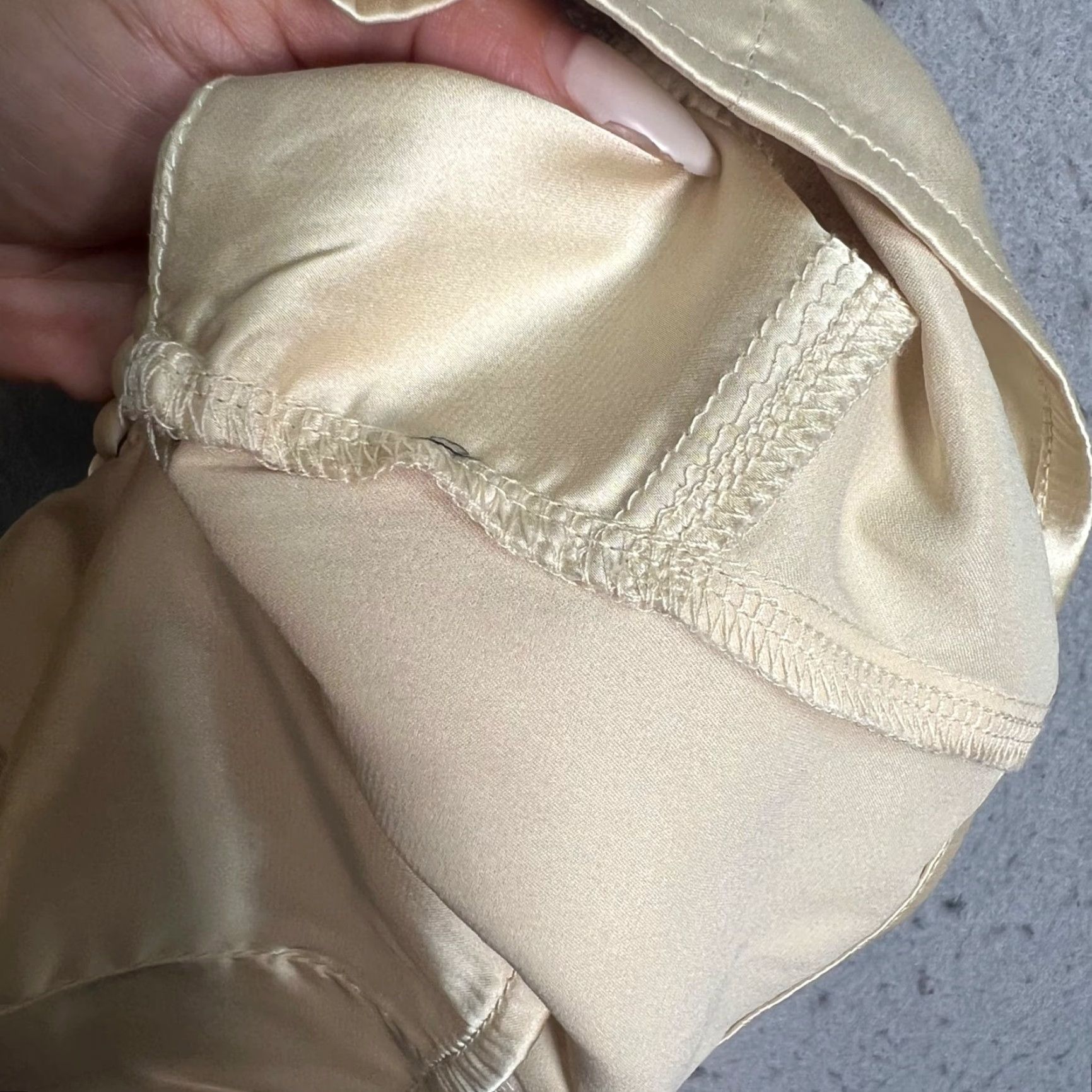 Cider Cider Gold Satin Bustier Crop Top Size Large Elegant Design Womens Size L / US 10 / IT 46 - 4 Thumbnail