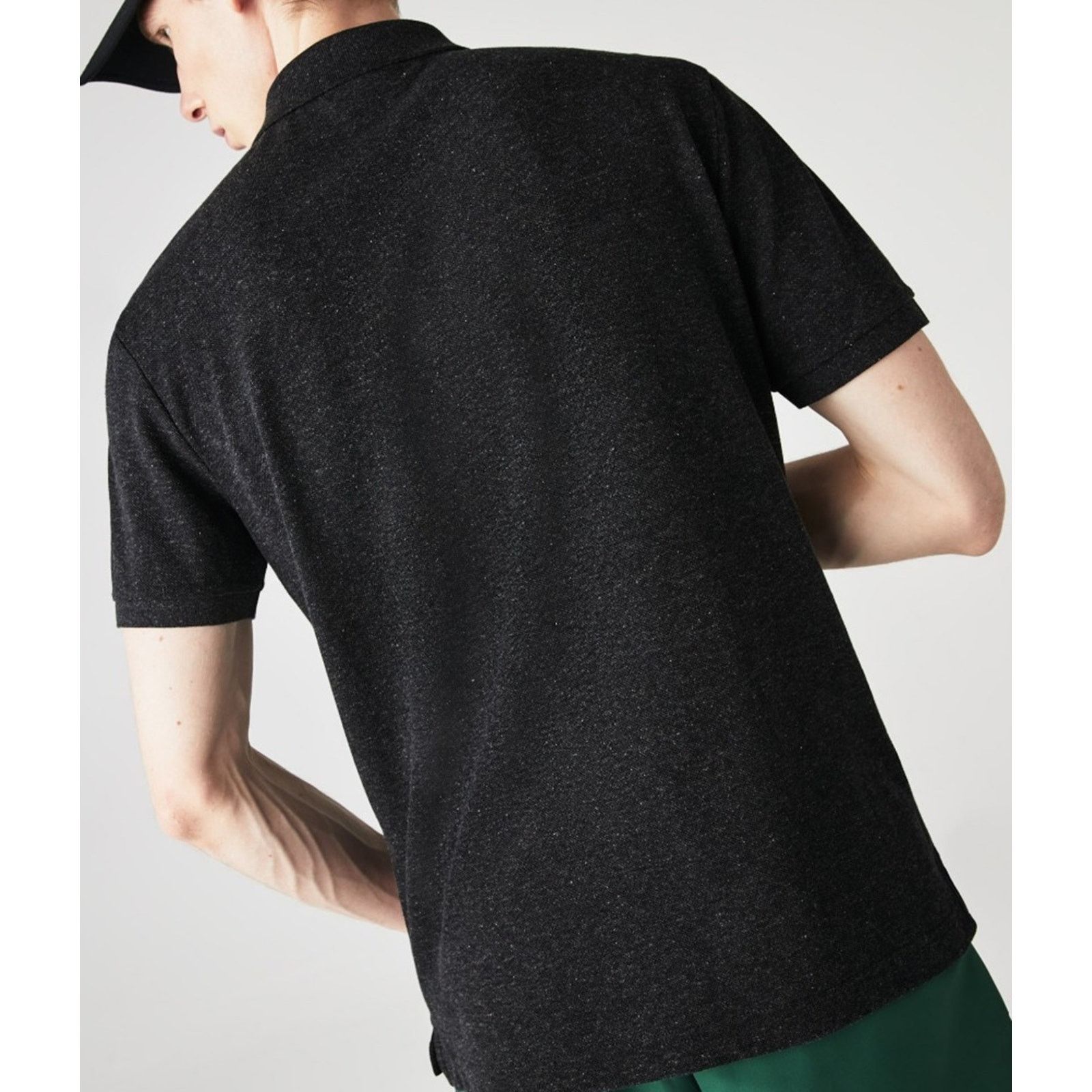 Lacoste Lacoste Mens Legacy Classic Pique Slim Fit Polo Gray 2XL Size US XXL / EU 58 / 5 - 2 Thumbnail