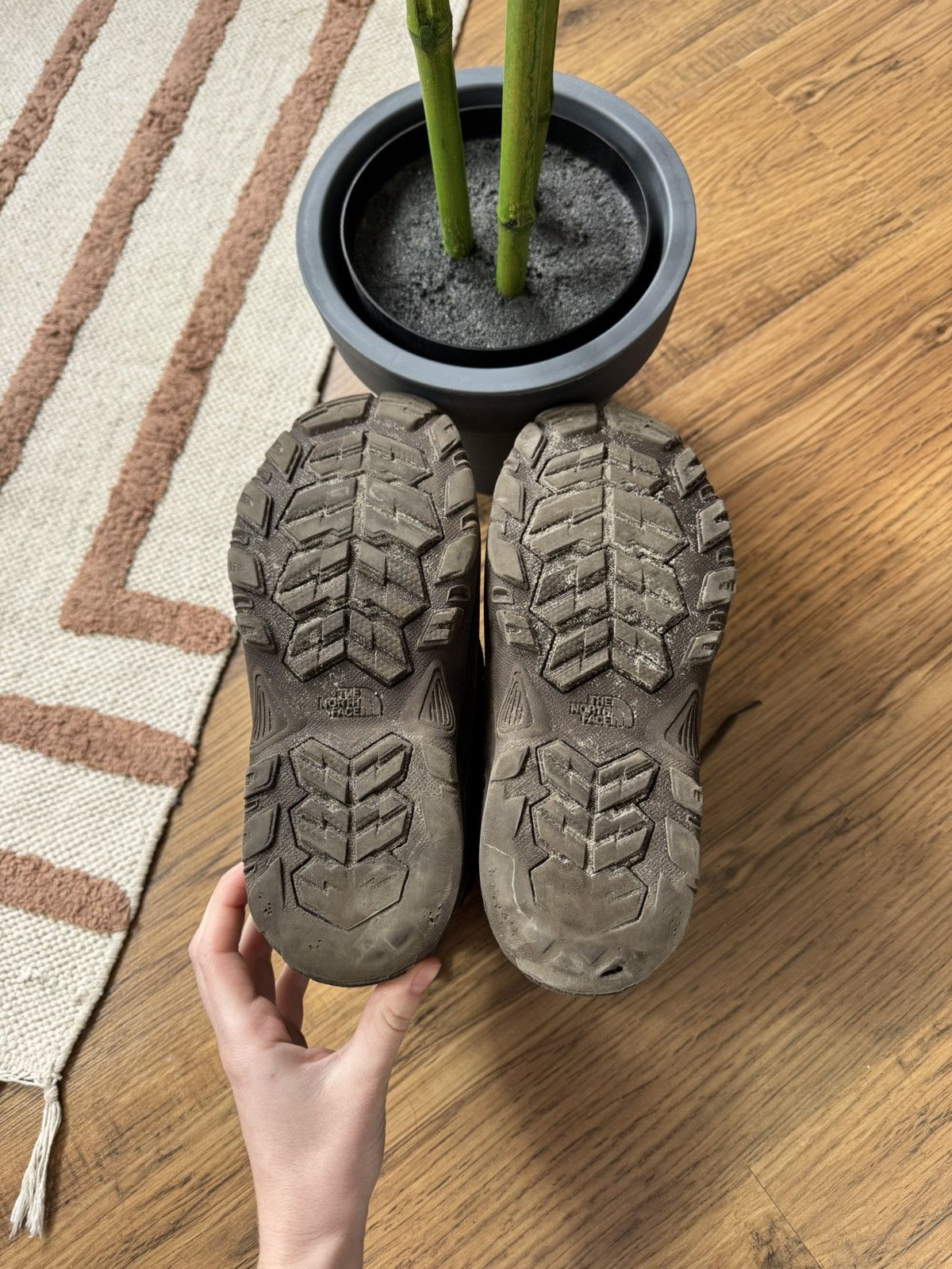 The North Face VINTAGE RARE THE NORTH FACE BROWN TRACKING RUBBER BOOTS Size US 6 / IT 36 - 5 Thumbnail