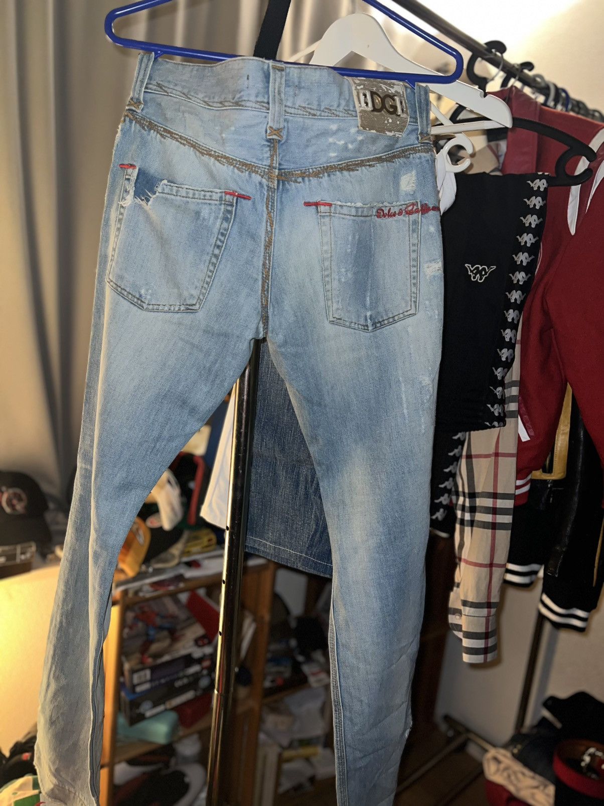 Dolce & Gabbana Dolce & Gabbana Distressed Jeans straight fit Size US 31 - 3 Thumbnail