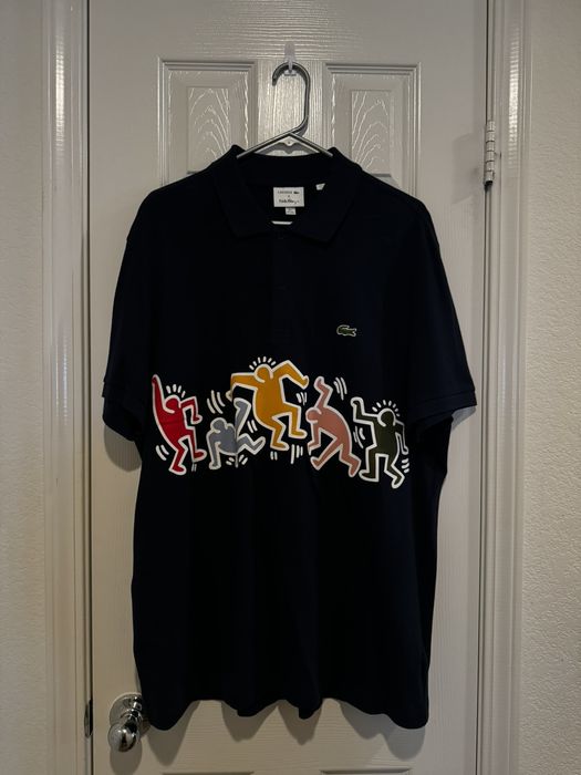 Lacoste x clearance keith haring polo