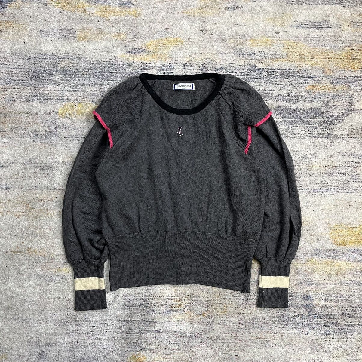 Yves Saint Laurent Vintage 90s Yves saint laurent tricots knit sweater Size M / US 6-8 / IT 42-44 - 1 Thumbnail