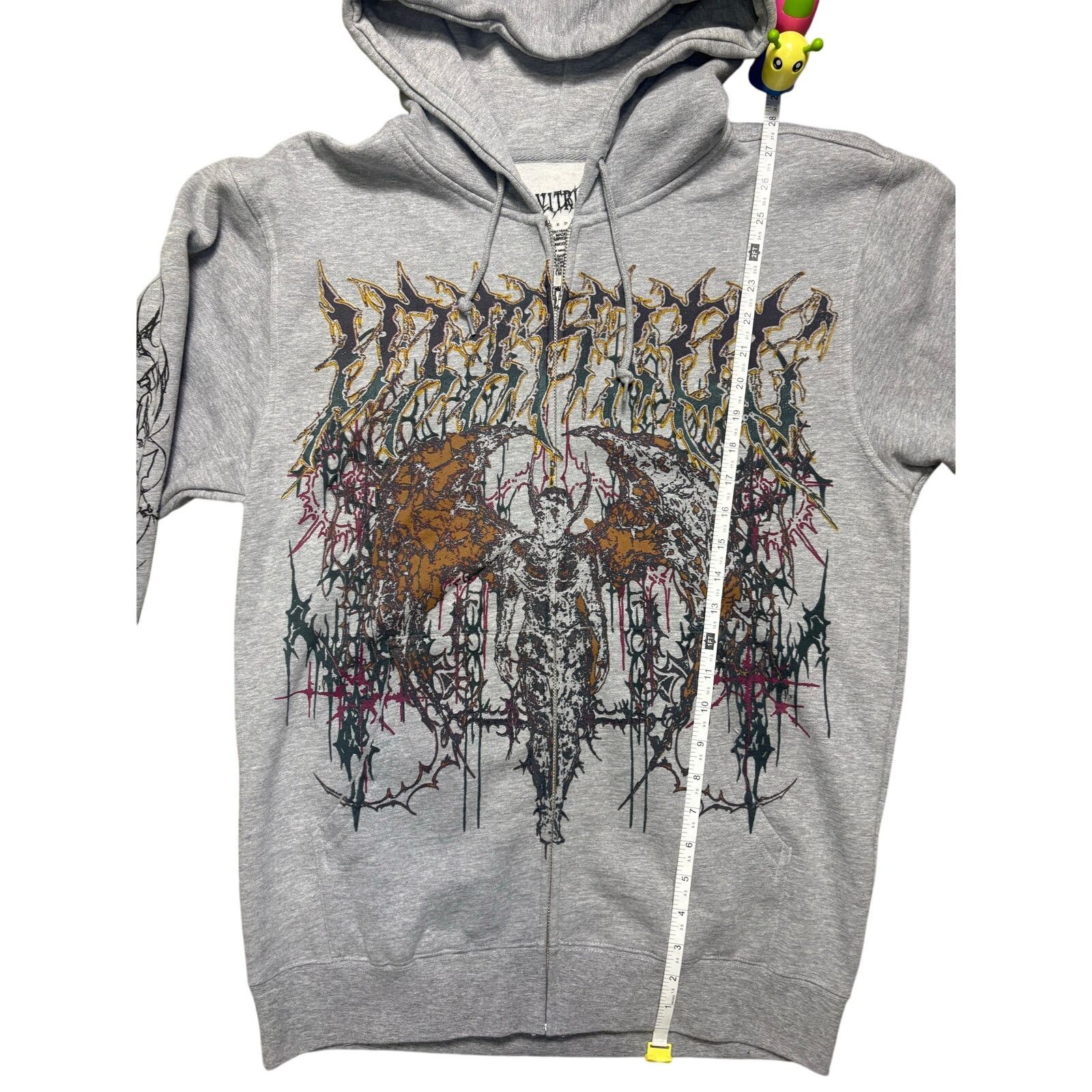 Other New Vitriol Men's Gray Zip-Up Hoodie - Size Medium Size US M / EU 48-50 / 2 - 5 Thumbnail