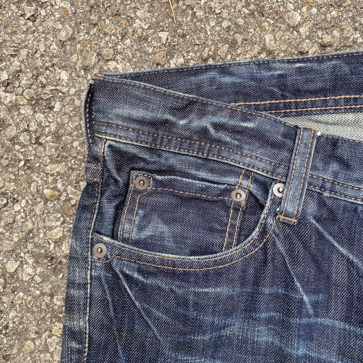Japanese Brand Japanese Edge Rupert Rusty Denim Distressed Jeans Pants Size US 31 - 4 Thumbnail