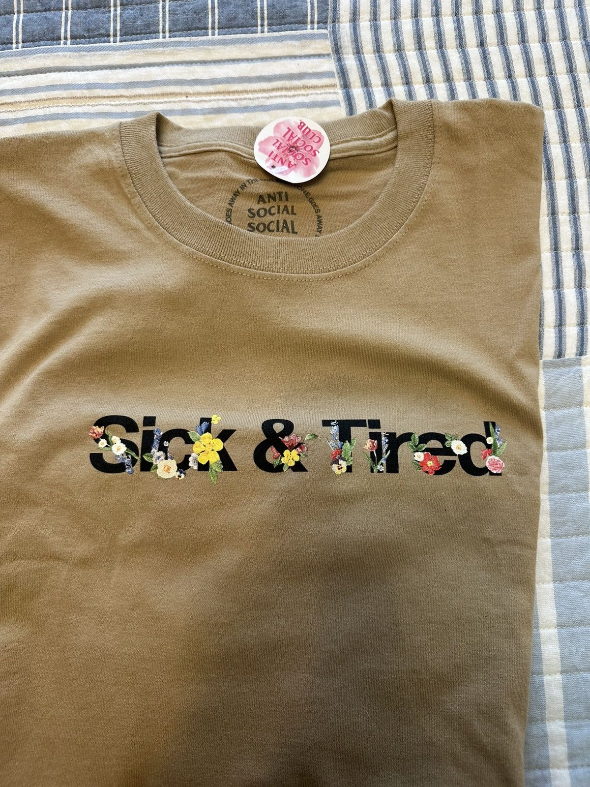 Anti Social Social Club Anti social social club “sick and tired” t-shirt Size US XL / EU 56 / 4 - 1 Thumbnail