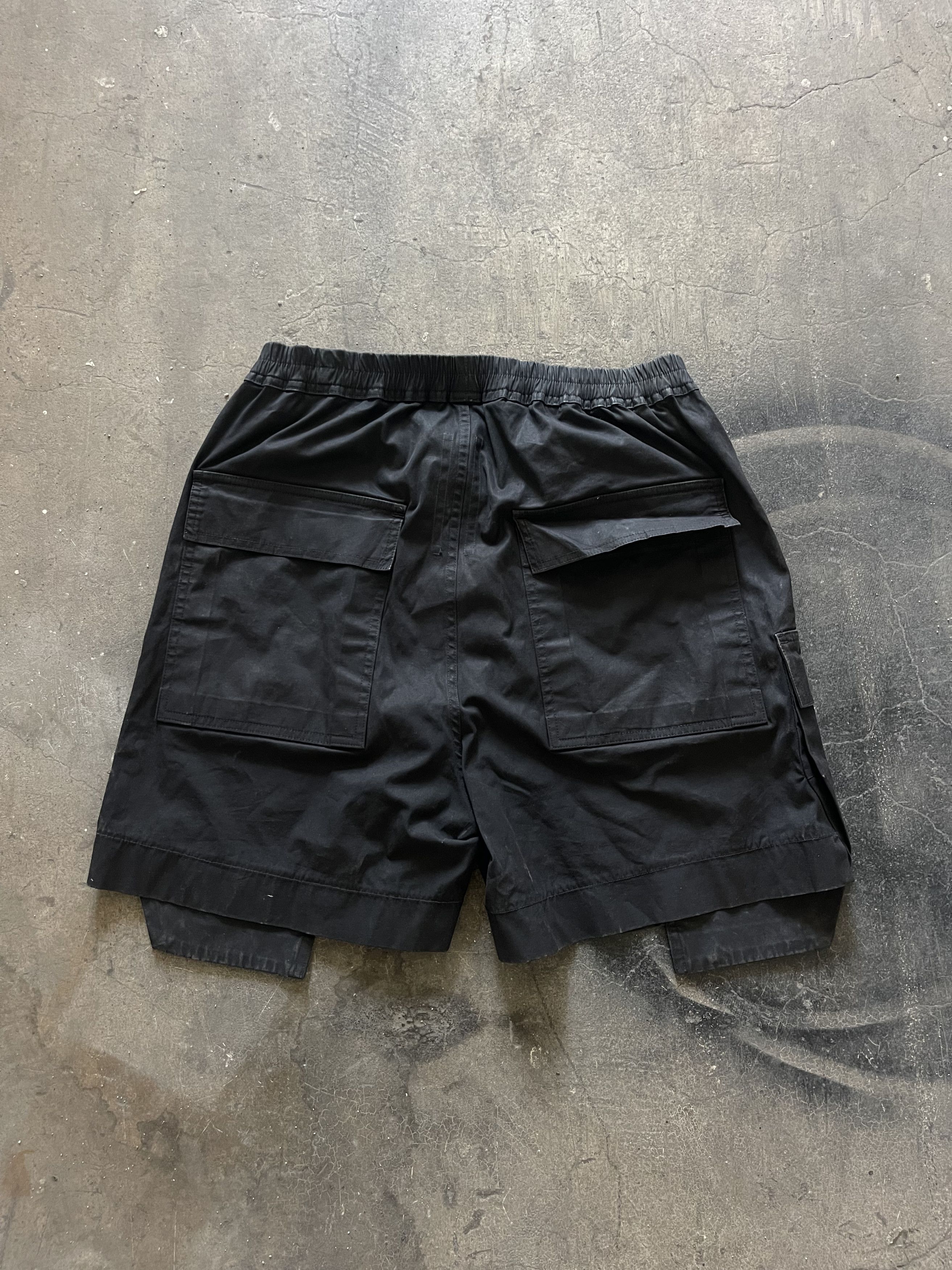 Rick Owens CYCLOPSE HANGING POCKET SHORT Size US 32 / EU 48 - 3 Thumbnail