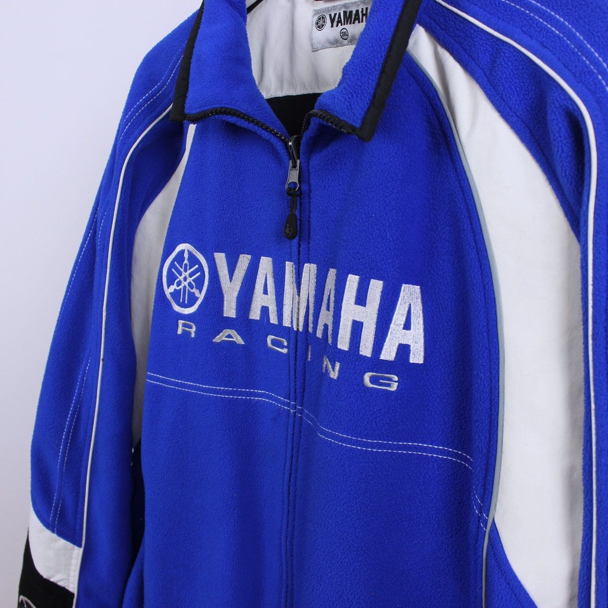 Vintage Vintage Yamaha Recing Fleece Jacket Size US L / EU 52-54 / 3 - 4 Thumbnail